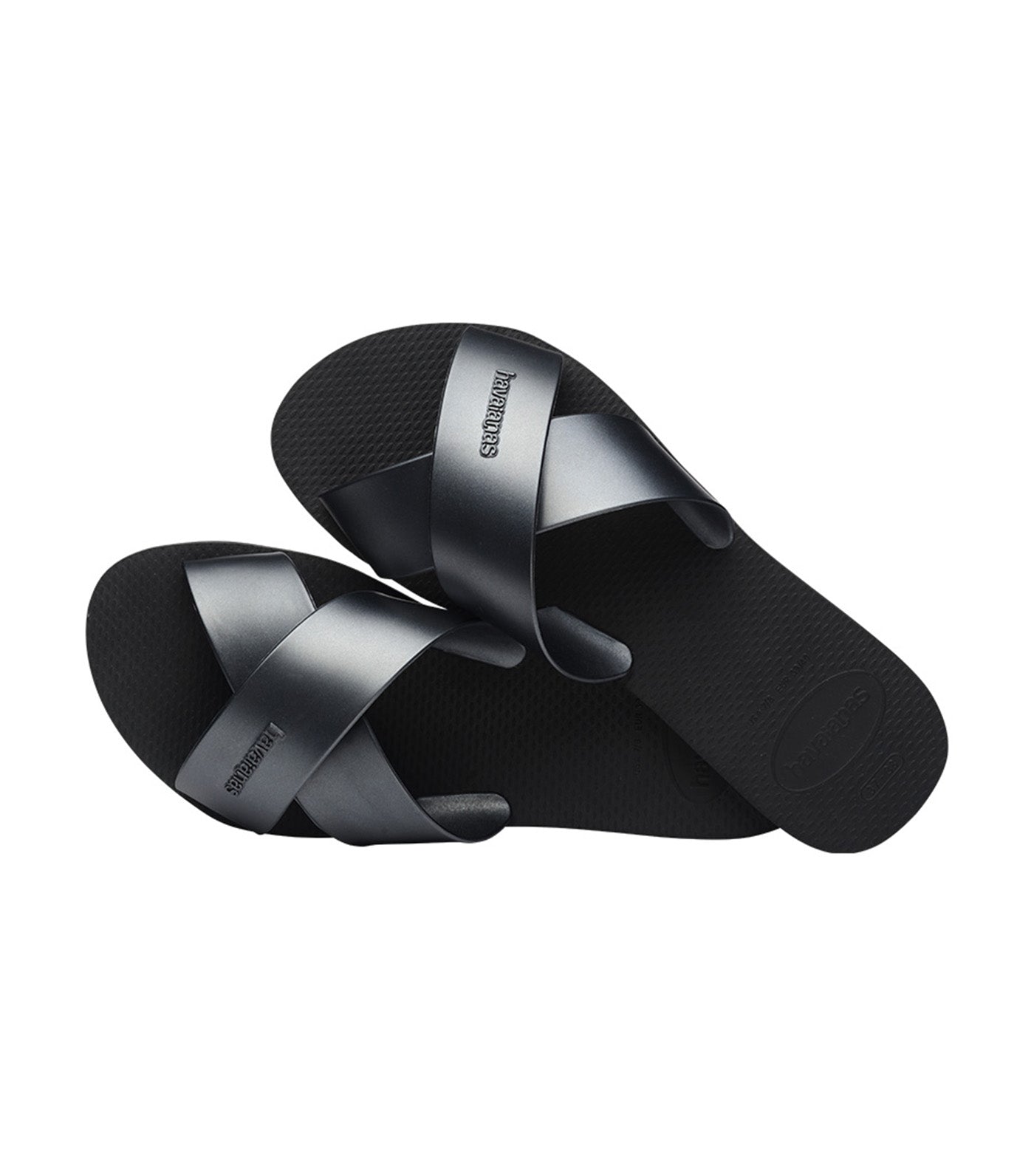 Havaianas Aqua Metallic Sandals Black
