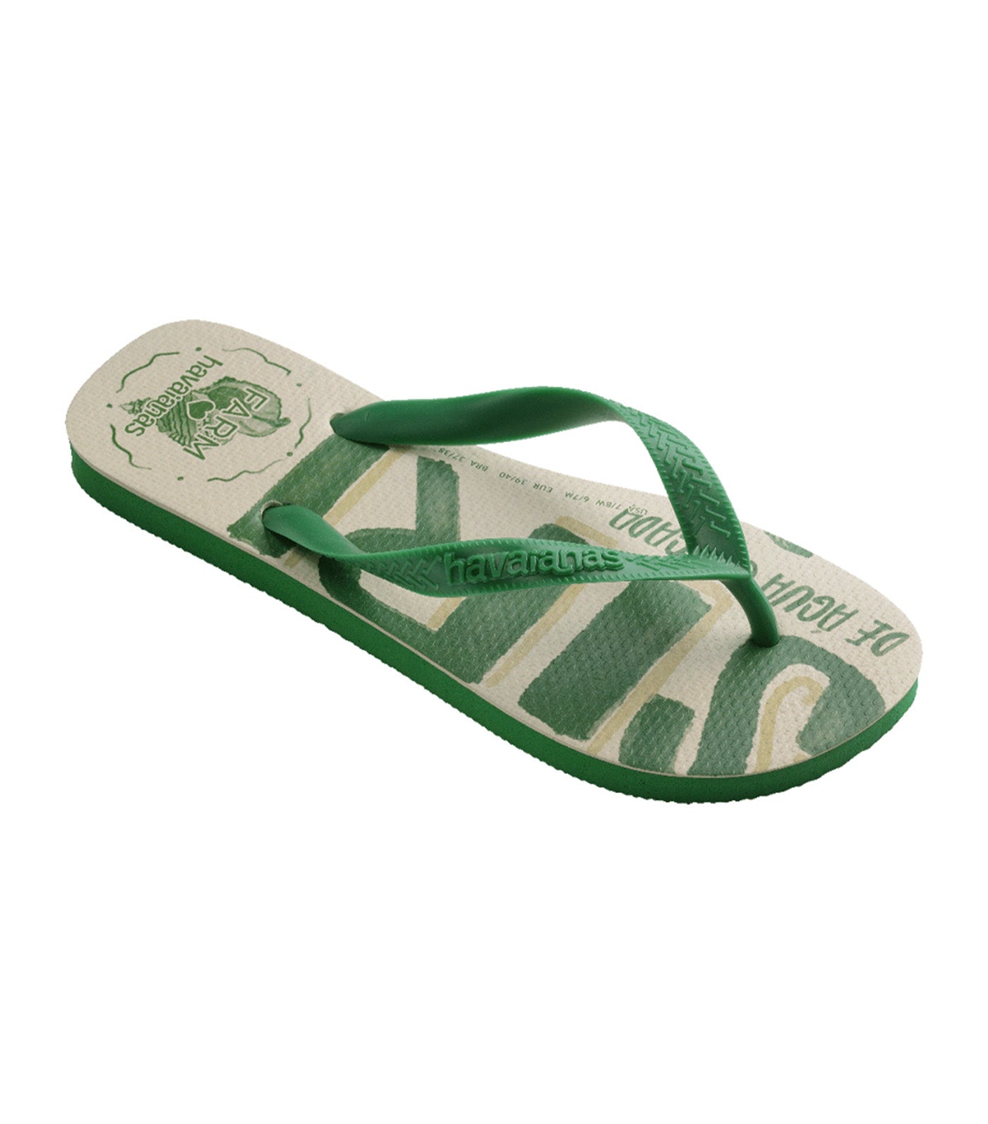 Farm Siri Flip Flops Green