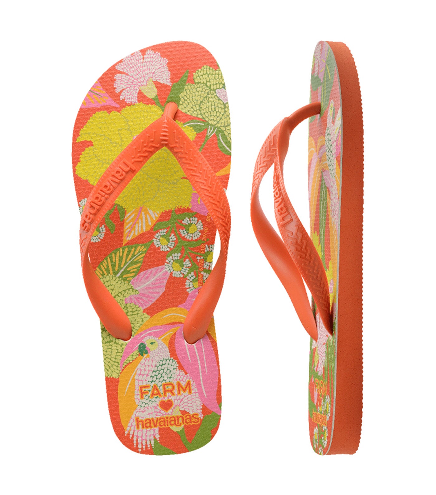 Farm Neon Flor Sunset Orange