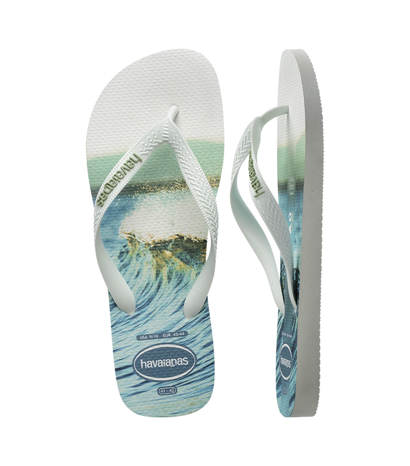 Top Surfer I Flip Flops White/White