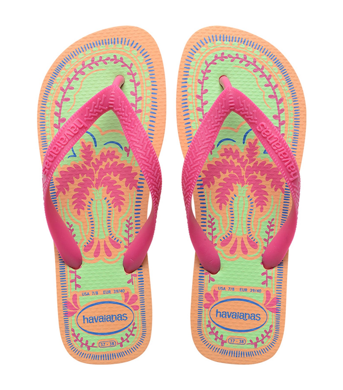 Havaianas Top Summer Vibes Flip Flops Peach