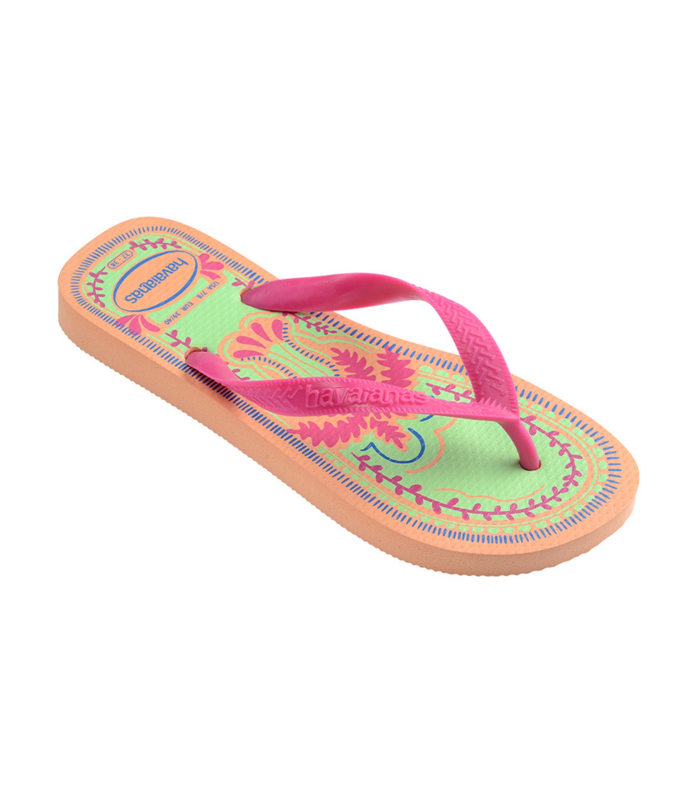 Havaianas Top Summer Vibes Flip Flops Peach