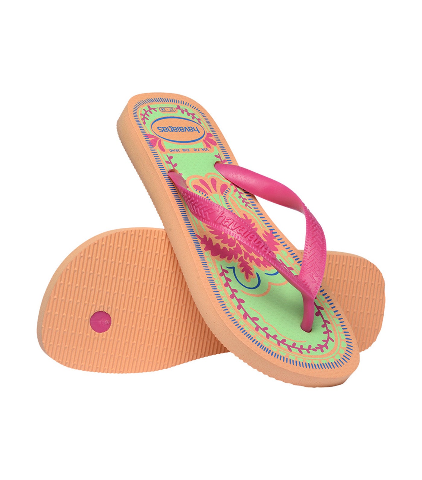 Havaianas Top Summer Vibes Flip Flops Peach