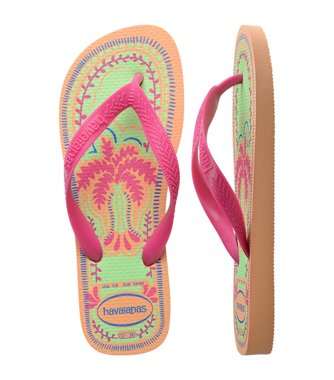 Havaianas Top Summer Vibes Flip Flops Peach