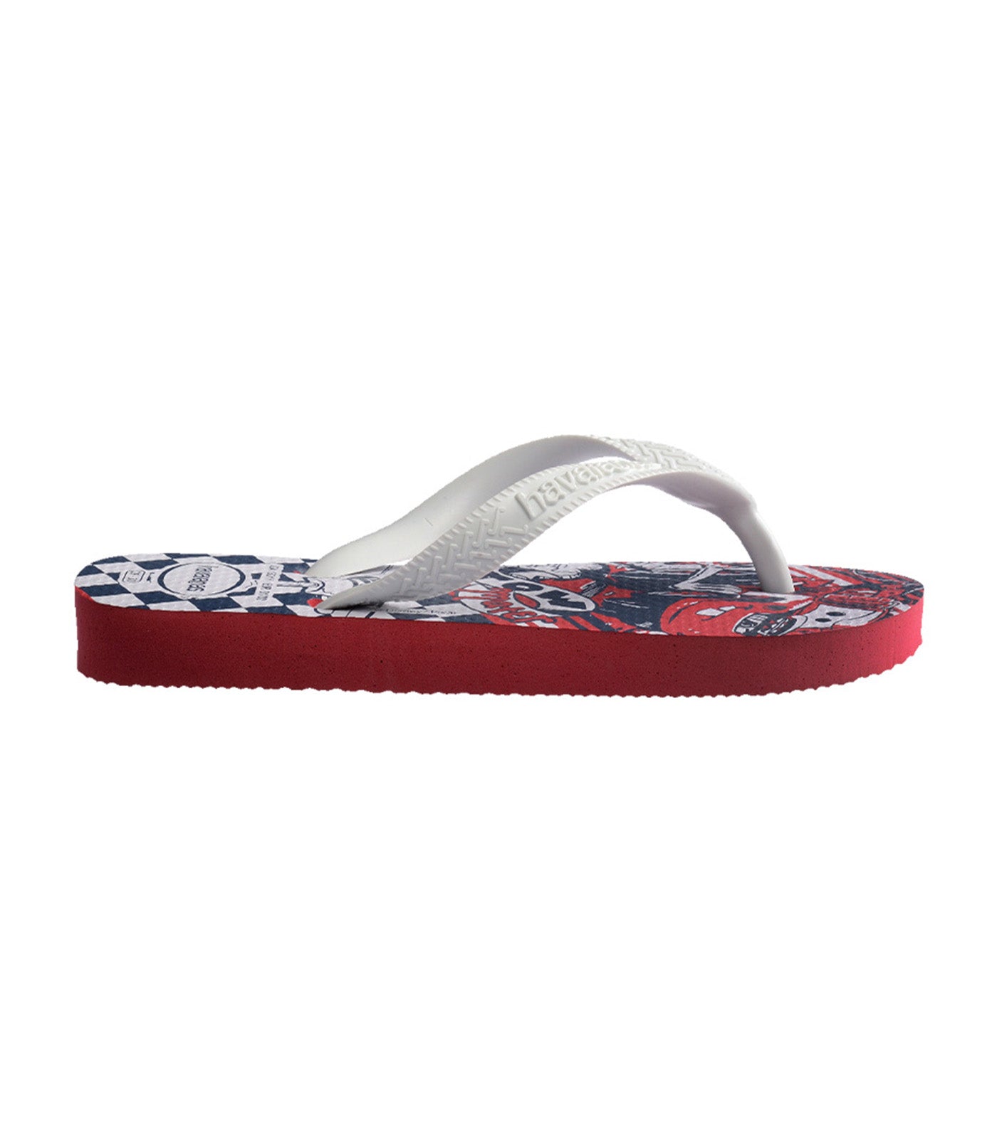 Kids Disney Flip Flops Red