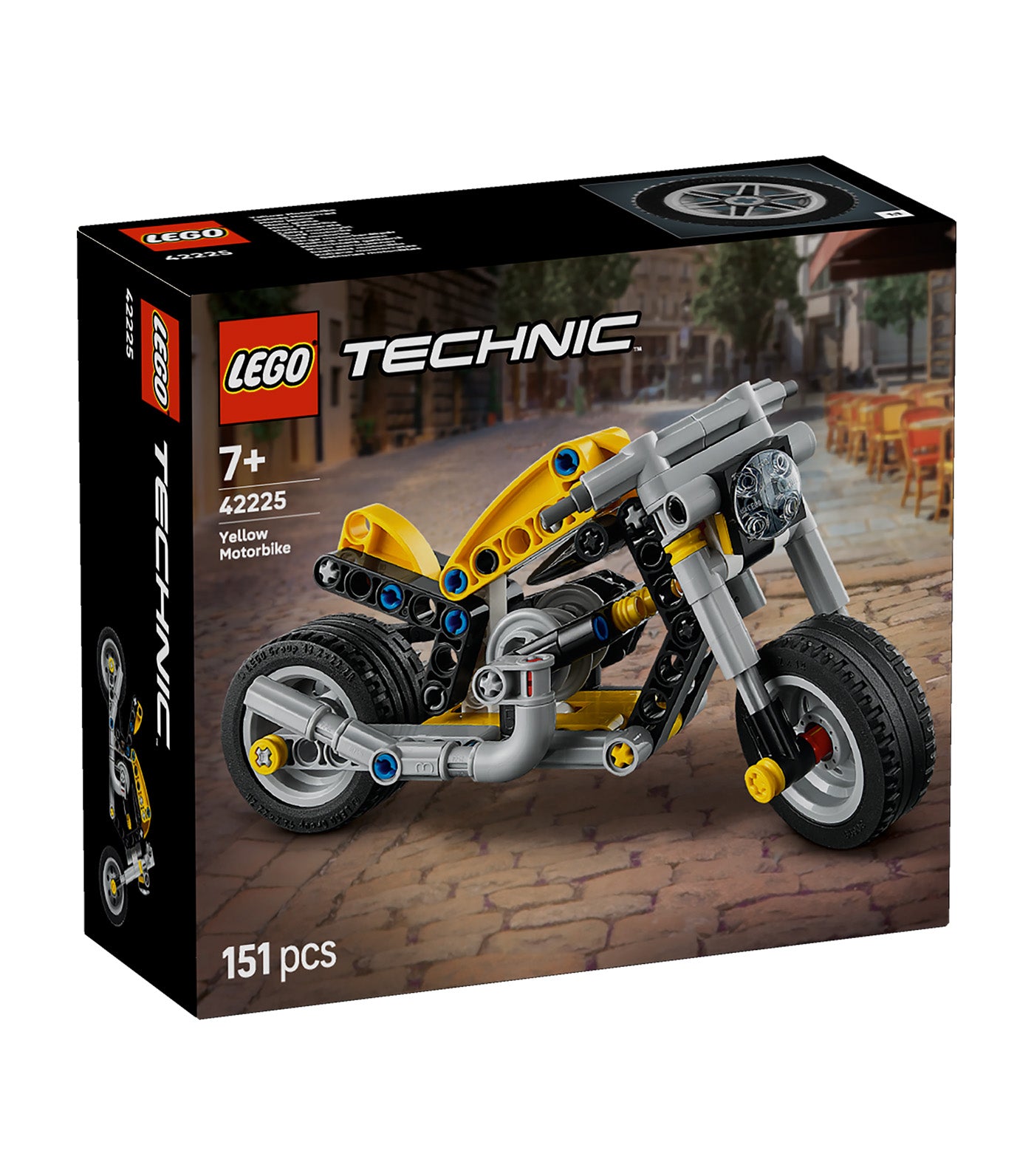 Technic™ Yellow Motorcycle