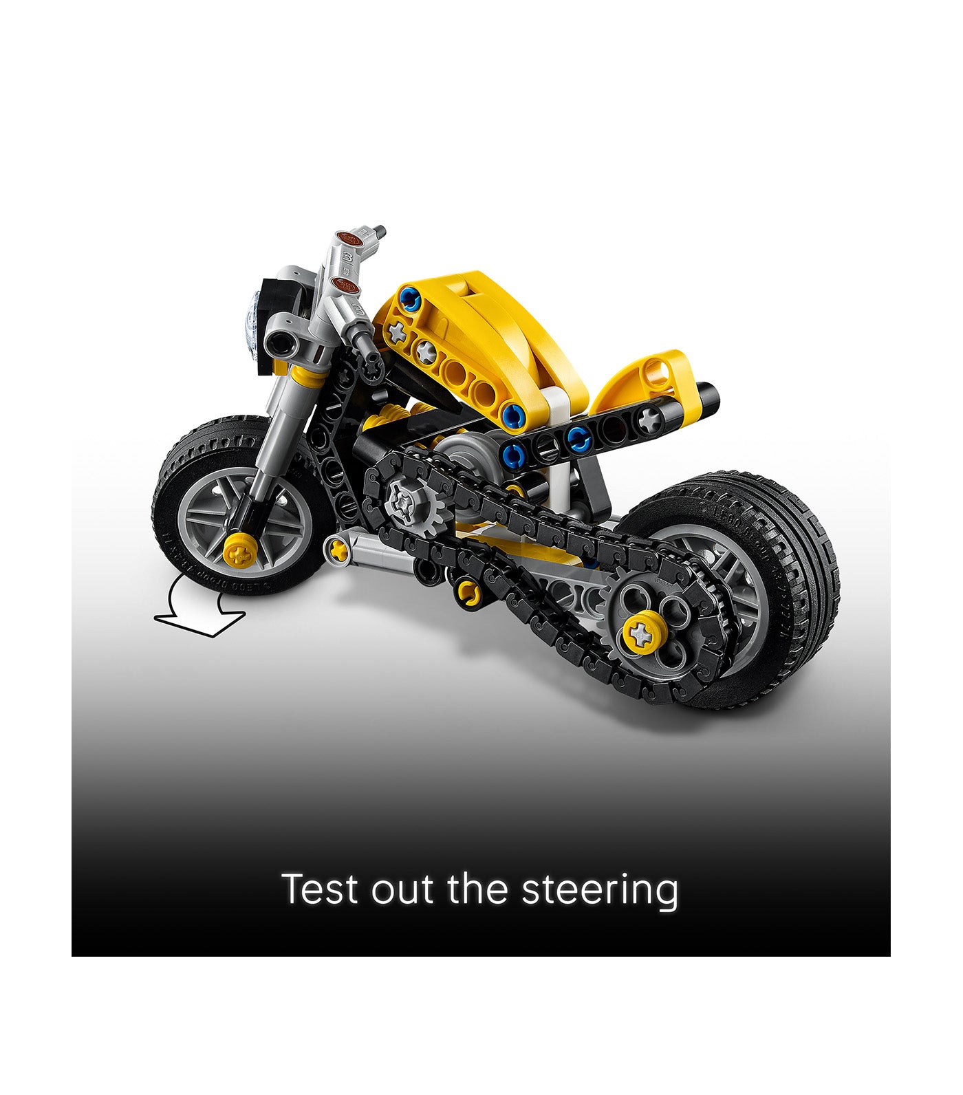 Technic™ Yellow Motorcycle