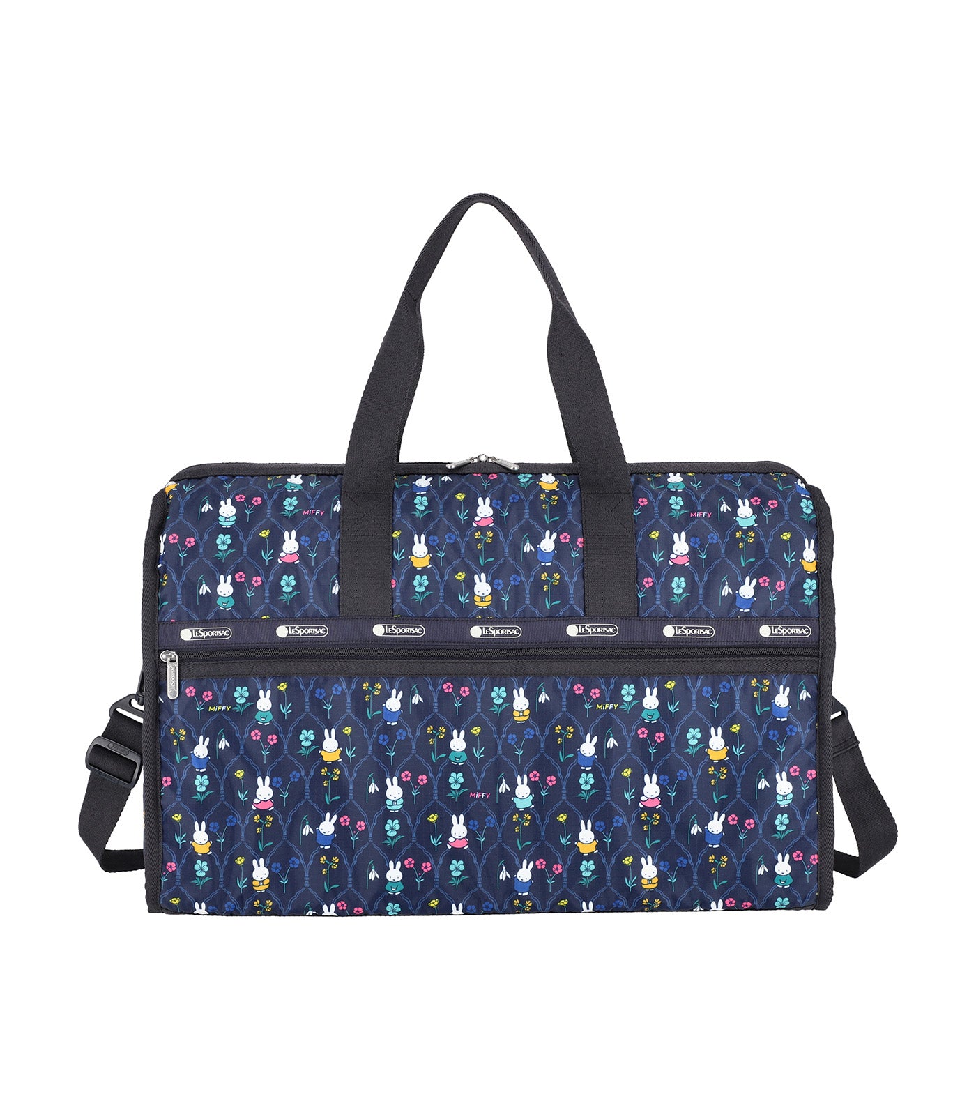 LeSportsac x Dick Bruna Deluxe Large Weekender Miffy Garden Floral
