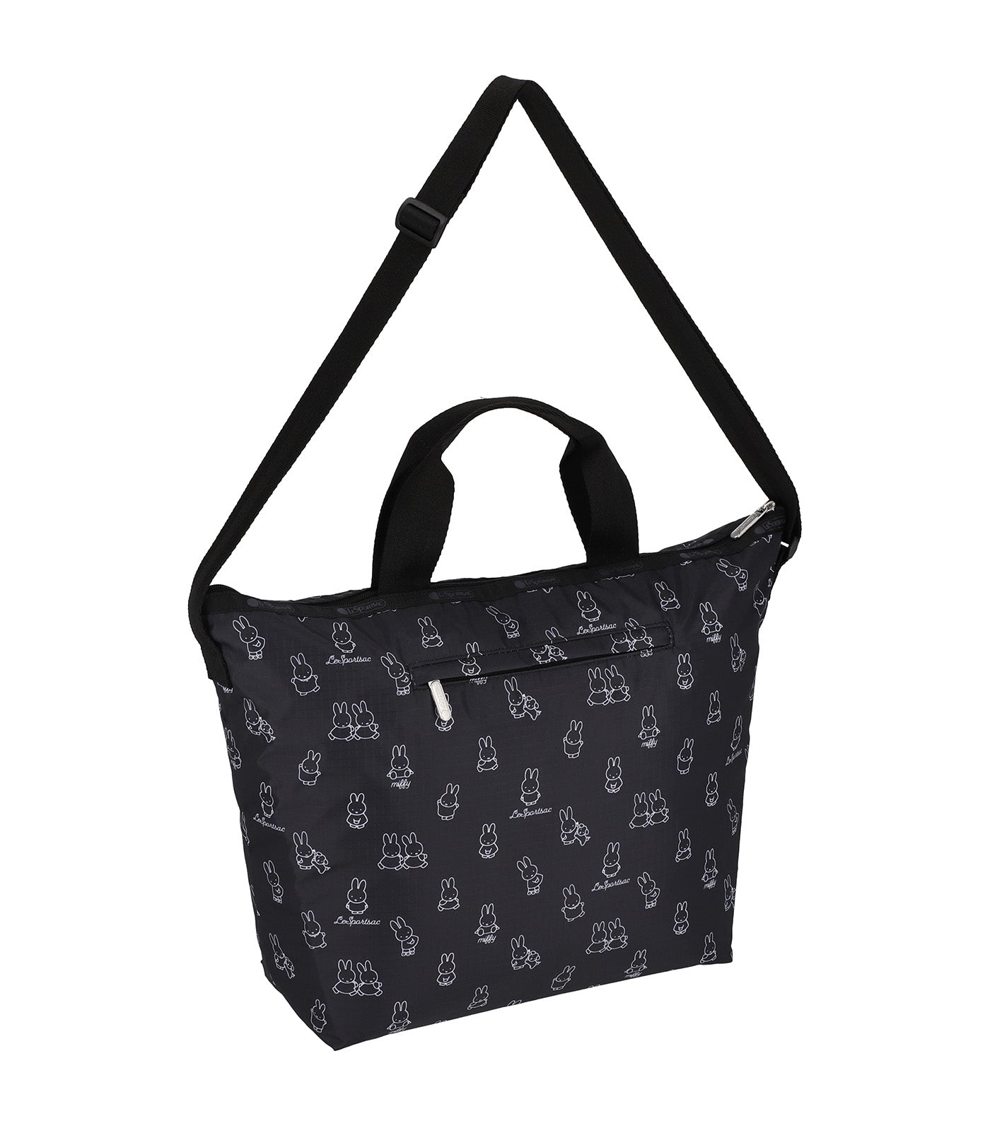 LeSportsac x Dick Bruna Deluxe Easy Carry Tote Miffy Black Stencil