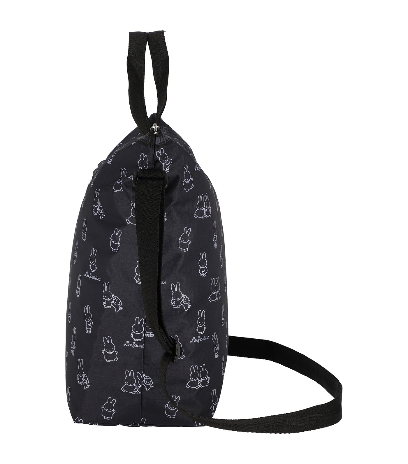 LeSportsac x Dick Bruna Deluxe Easy Carry Tote Miffy Black Stencil