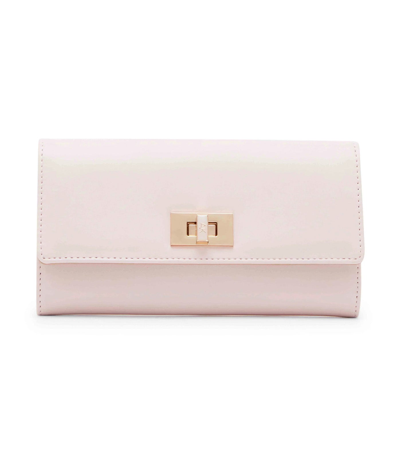 Turn Lock Flap Wallet Petal