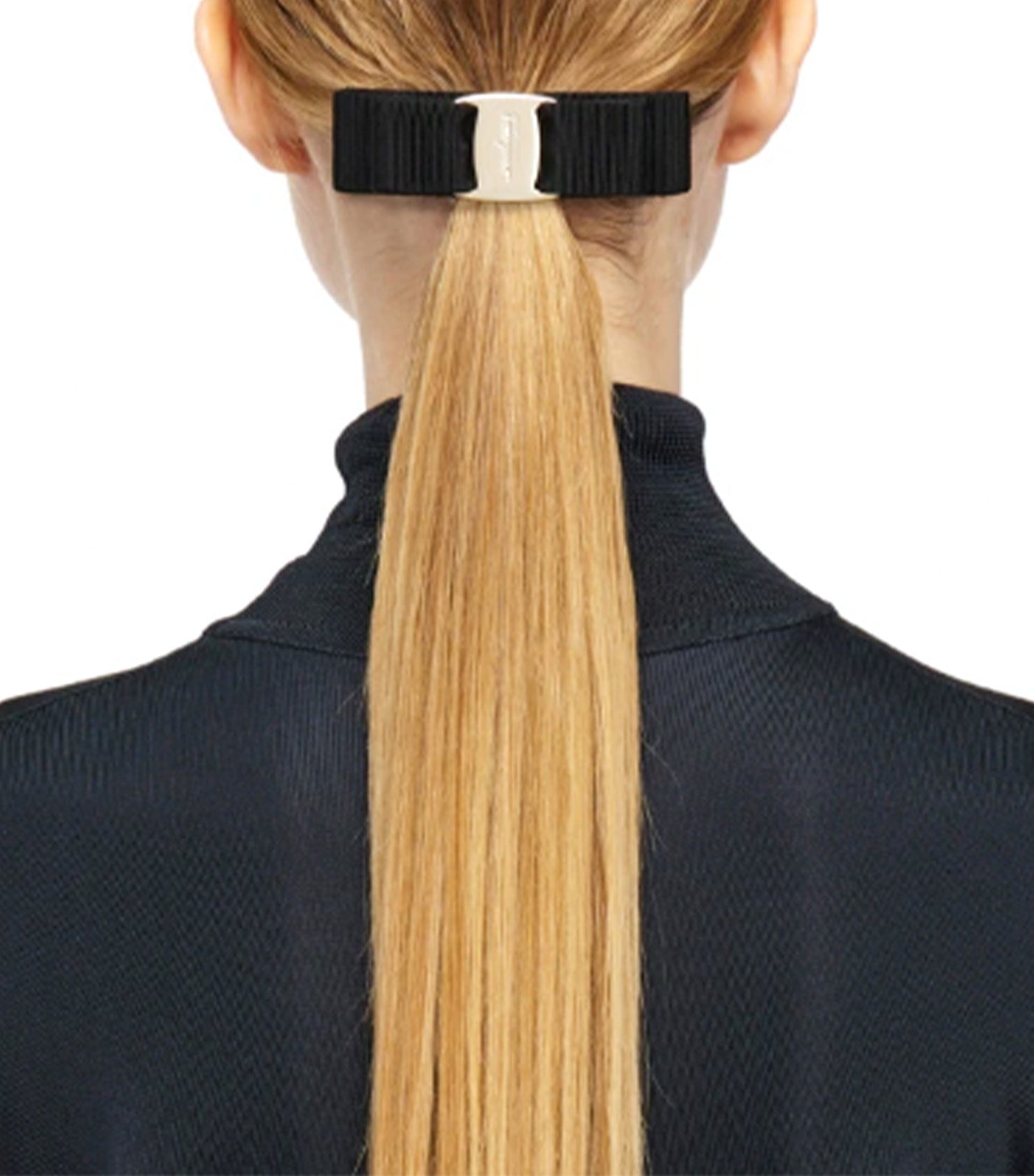 Vara Bow Hairclip Black/Gold