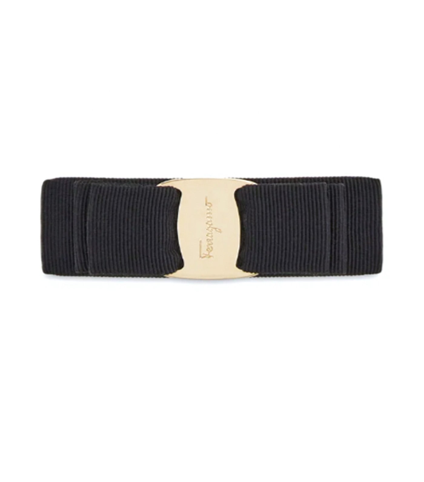 Vara Bow Hairclip Black/Gold