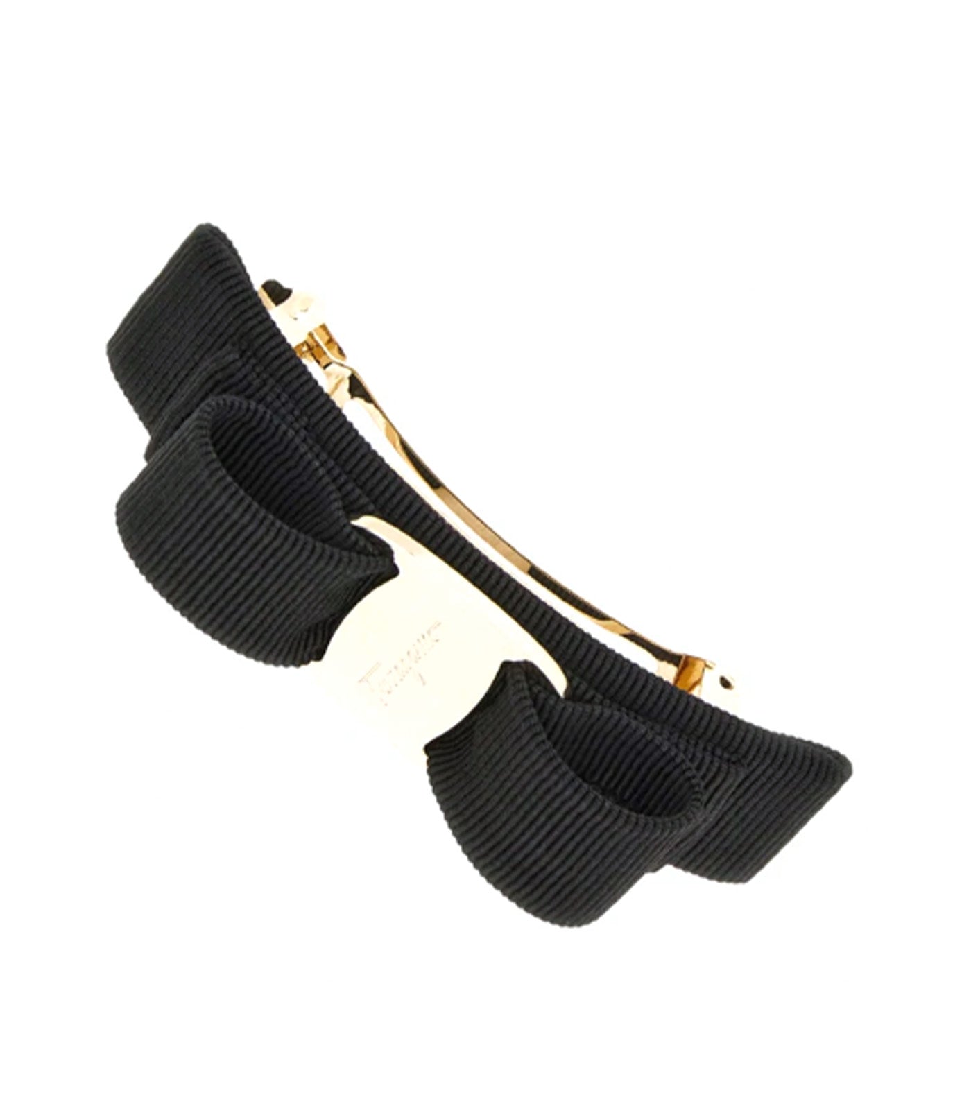 Vara Bow Hairclip Black/Gold