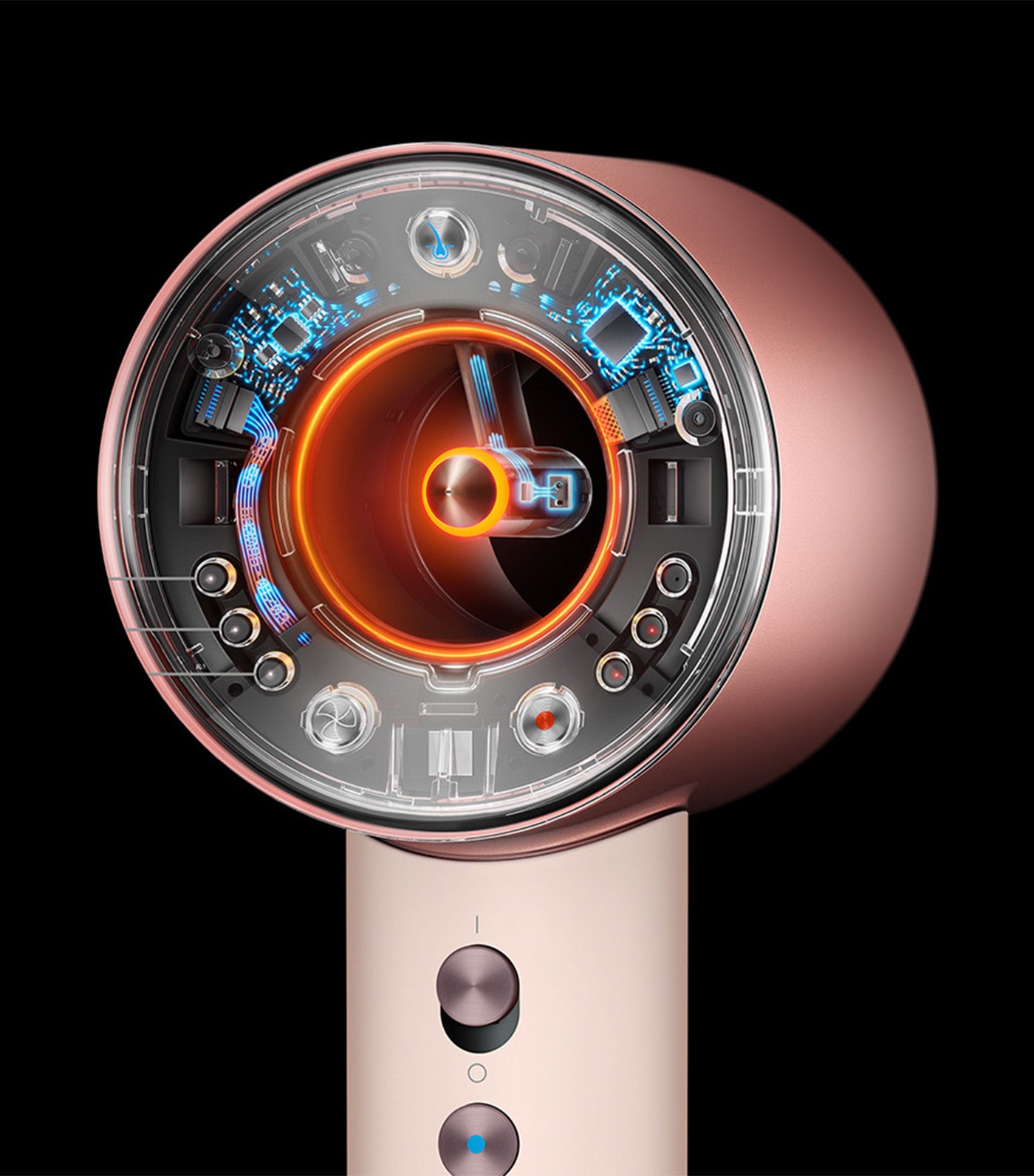 Supersonic Nural™ Hair Dryer Ceramic Pink