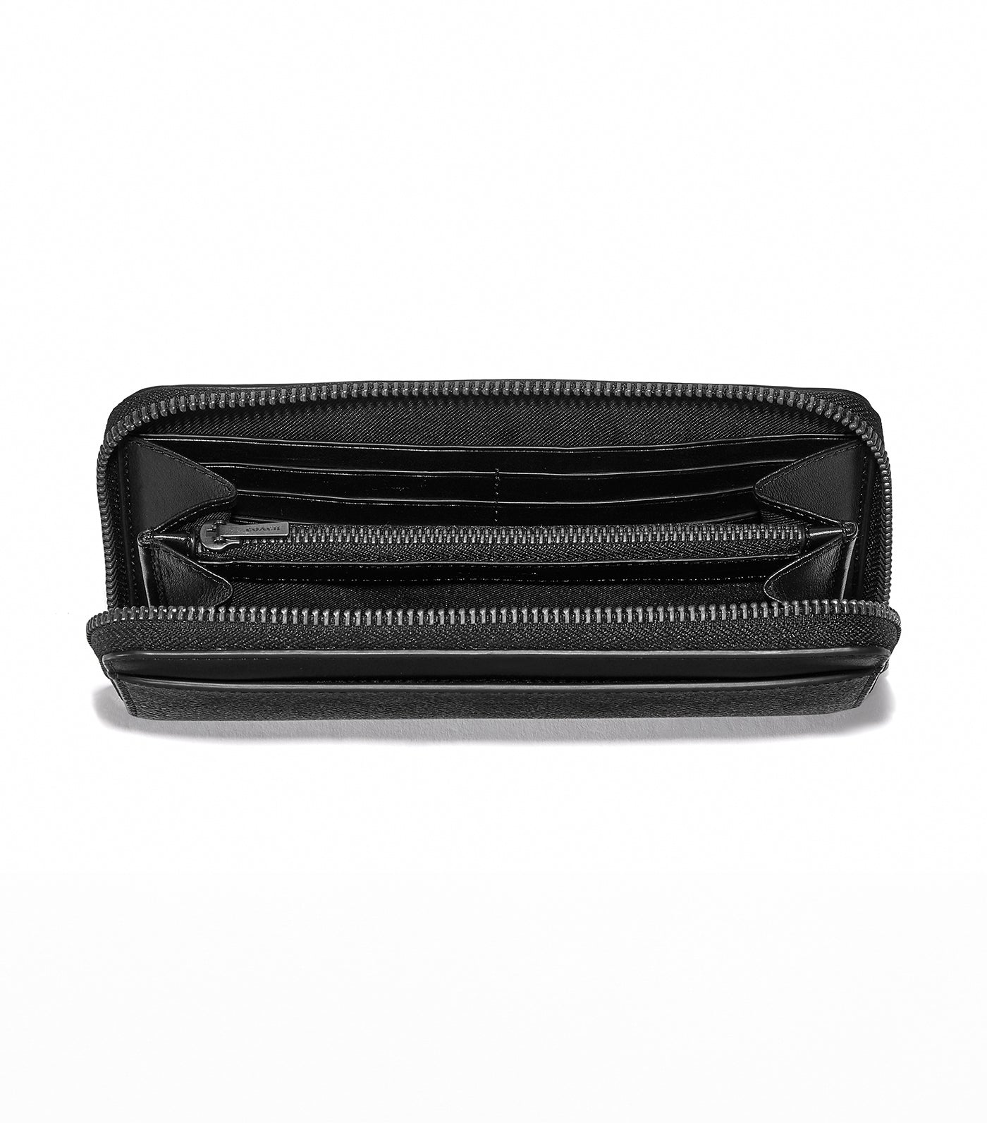 Accordion Wallet Charcoal/Black