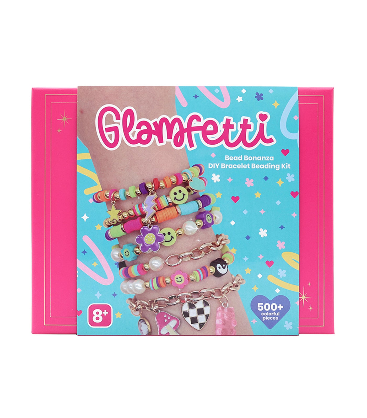 Bead Bonanza DIY Bracelet Beading Kit GL0129 Multicolor