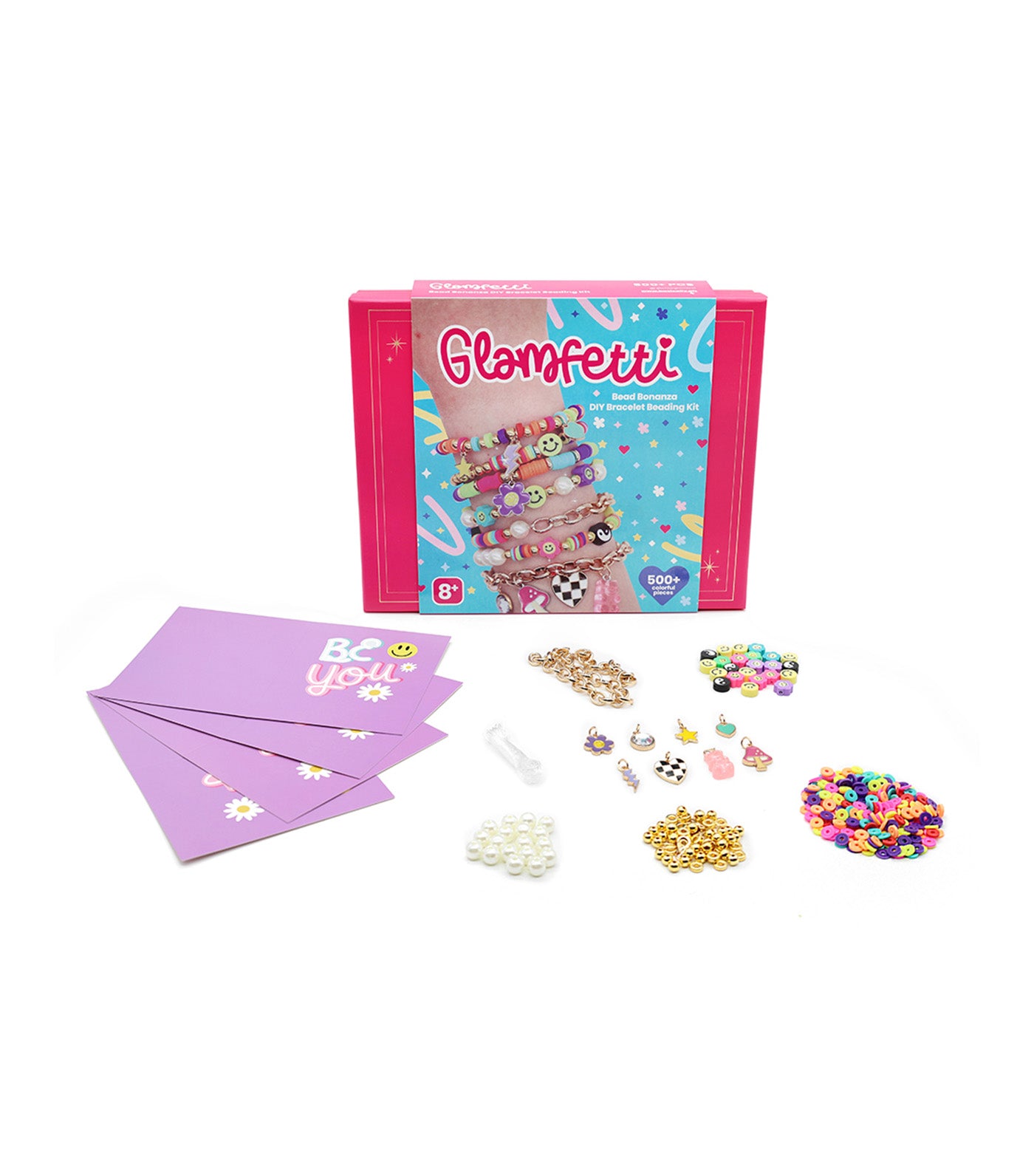 Bead Bonanza DIY Bracelet Beading Kit GL0129 Multicolor