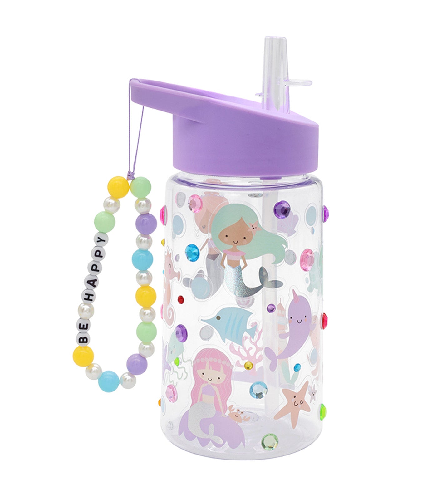 Mermaid Tales Water Bottle Bling Kit GL0132 Multicolor