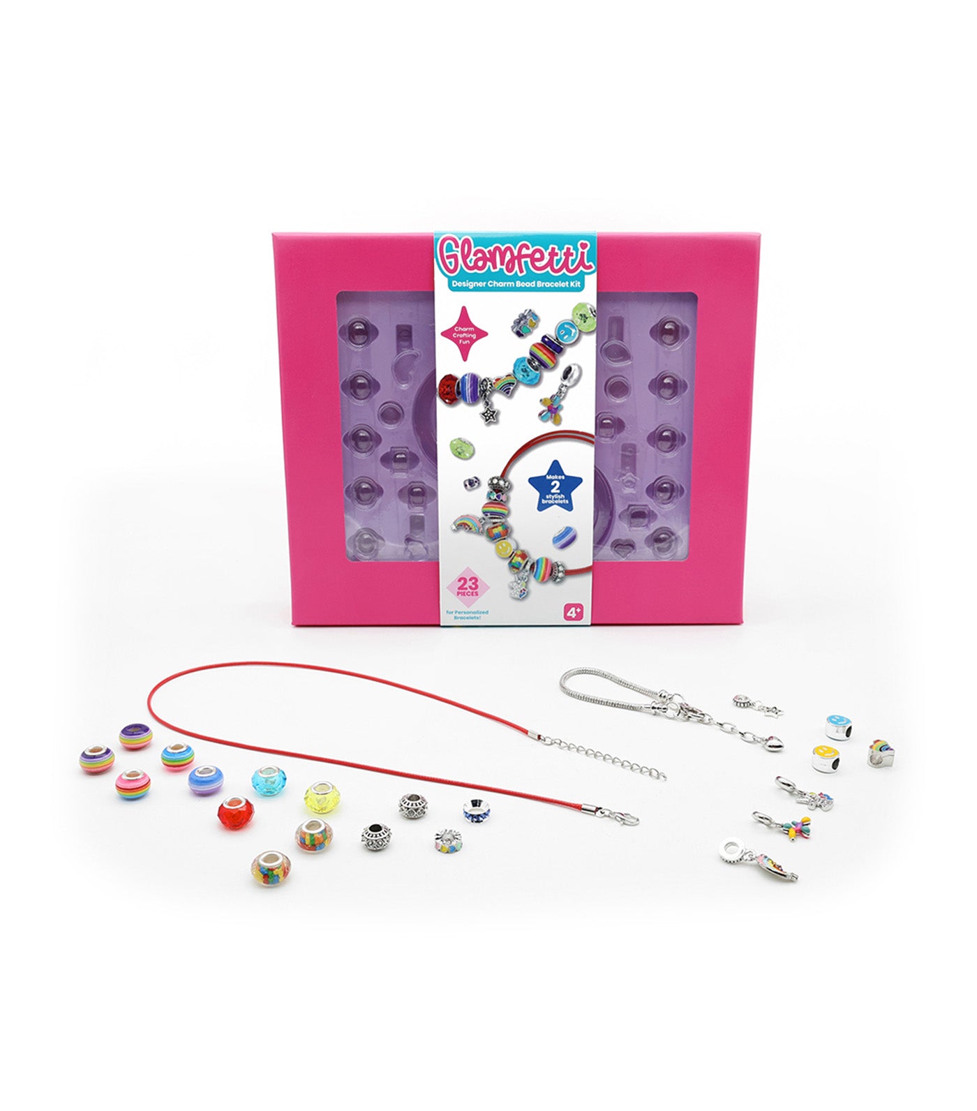 Designer Charm Bead Bracelet Kit