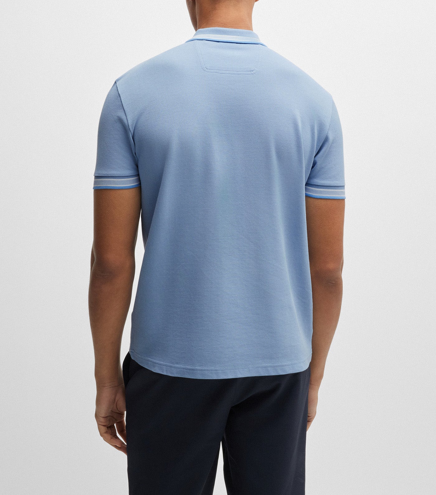Paddy 41663FA24 Polo Shirt Open Blue