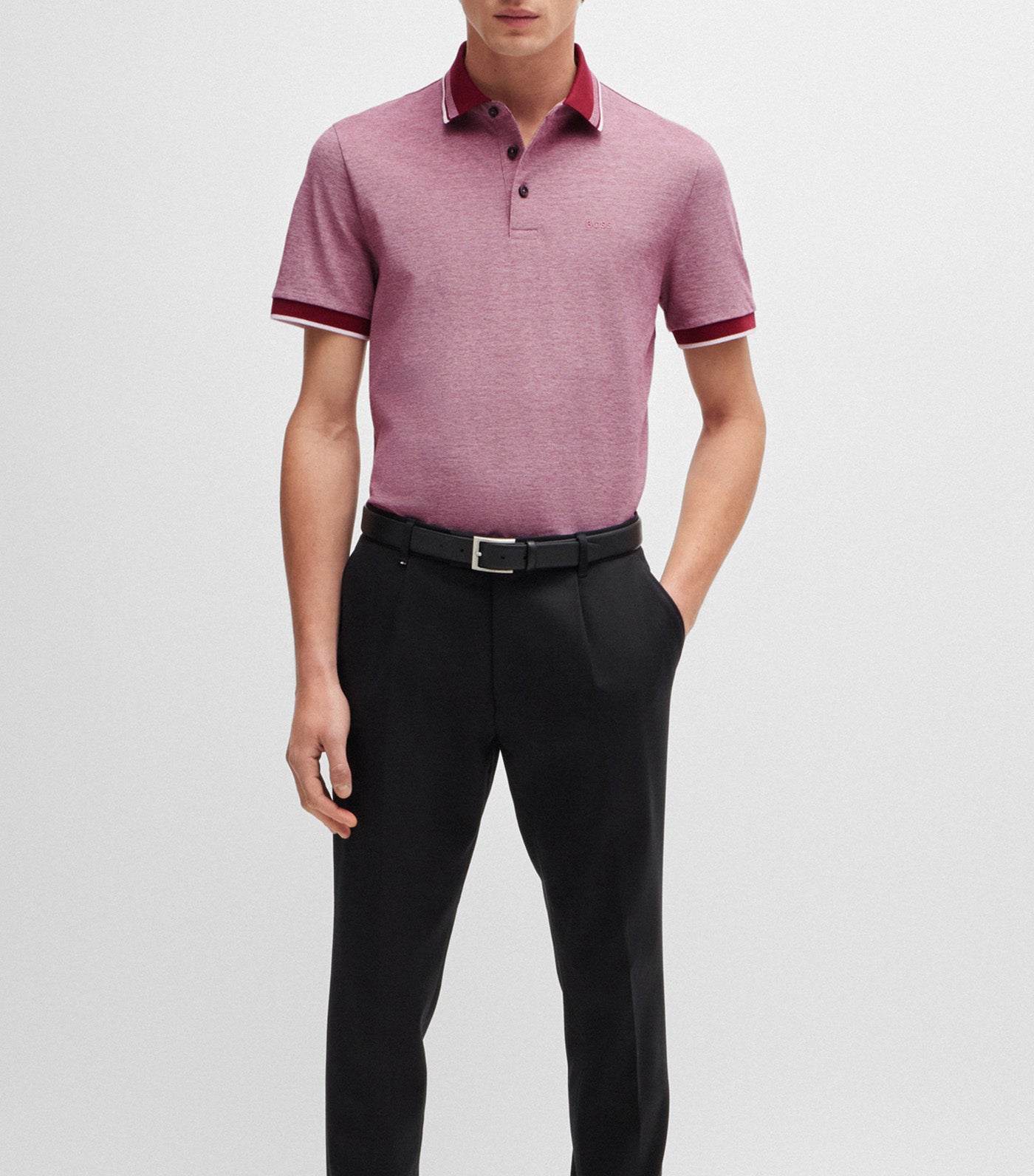 H-Prout 141 62902 Polo Shirt Dark Red