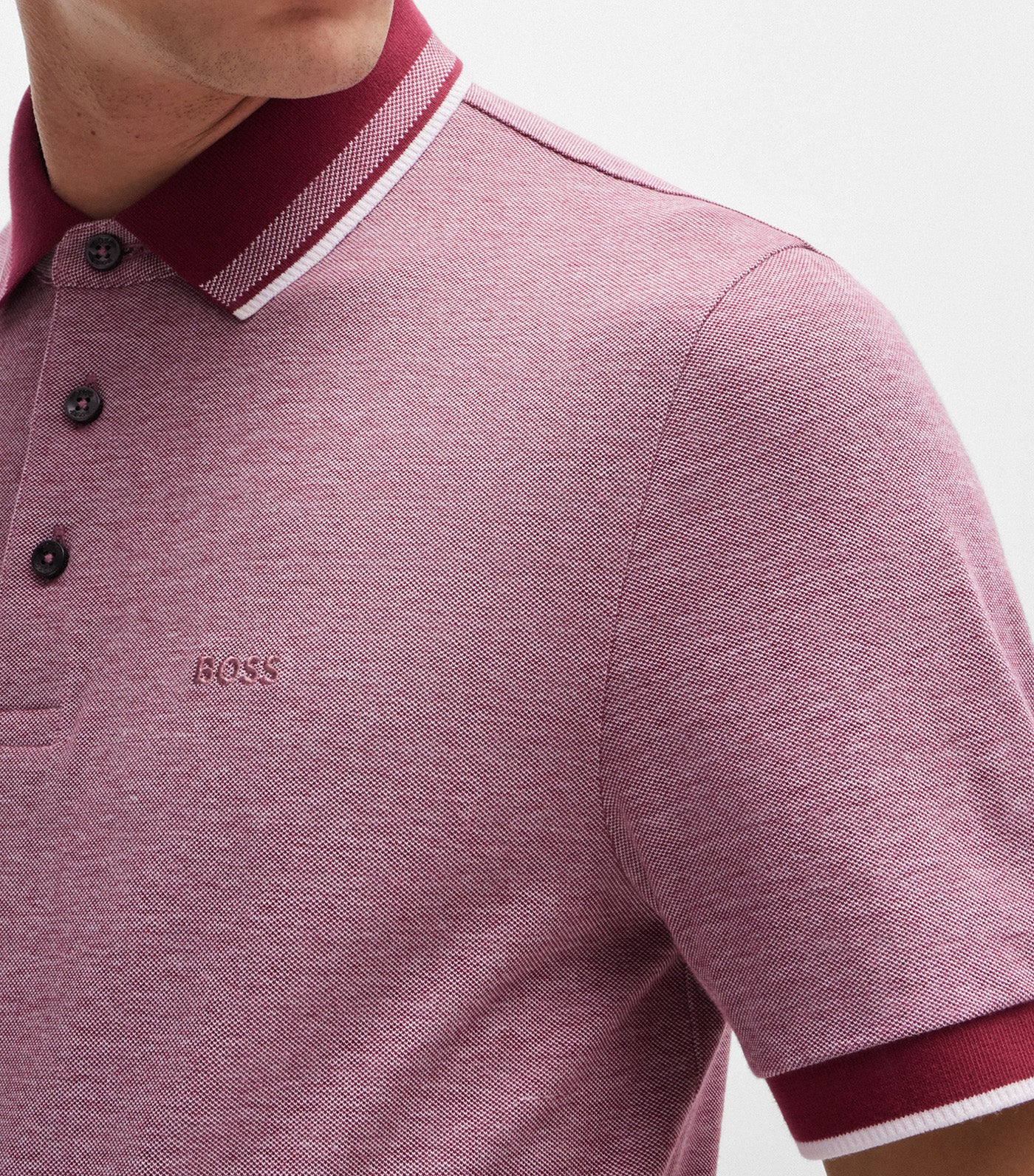 H-Prout 141 62902 Polo Shirt Dark Red