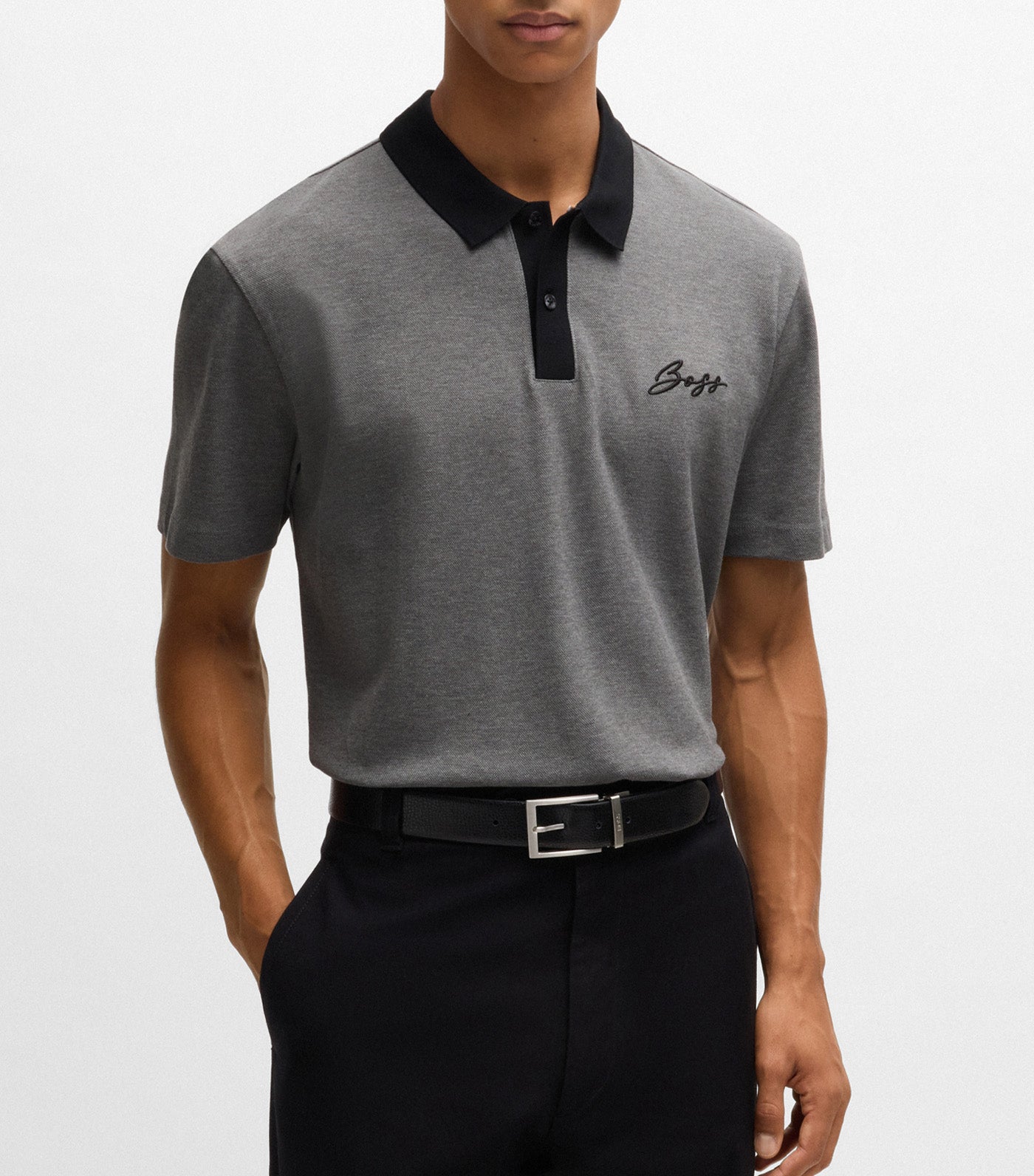 C-Parris 104 69654 Polo Shirt Gray