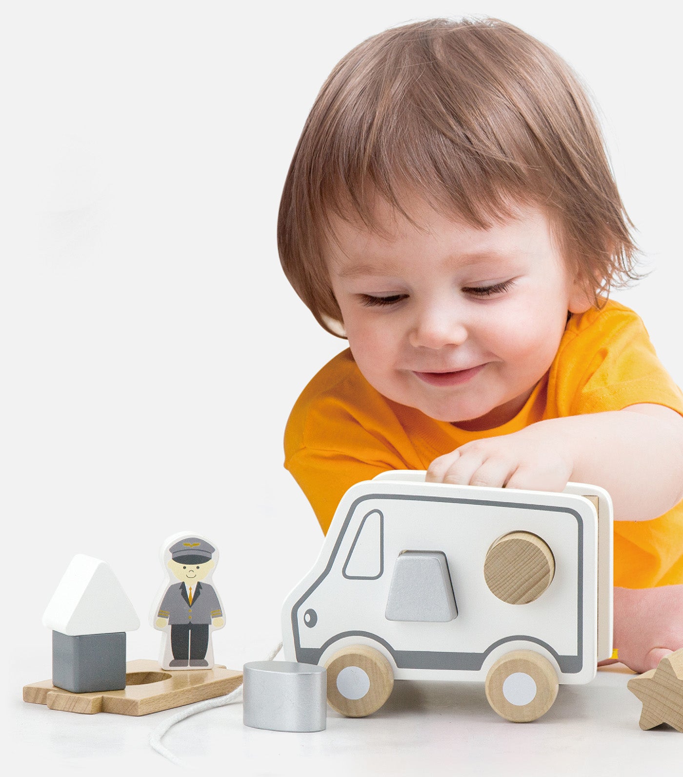 Pull Along Shape Sorting Truck