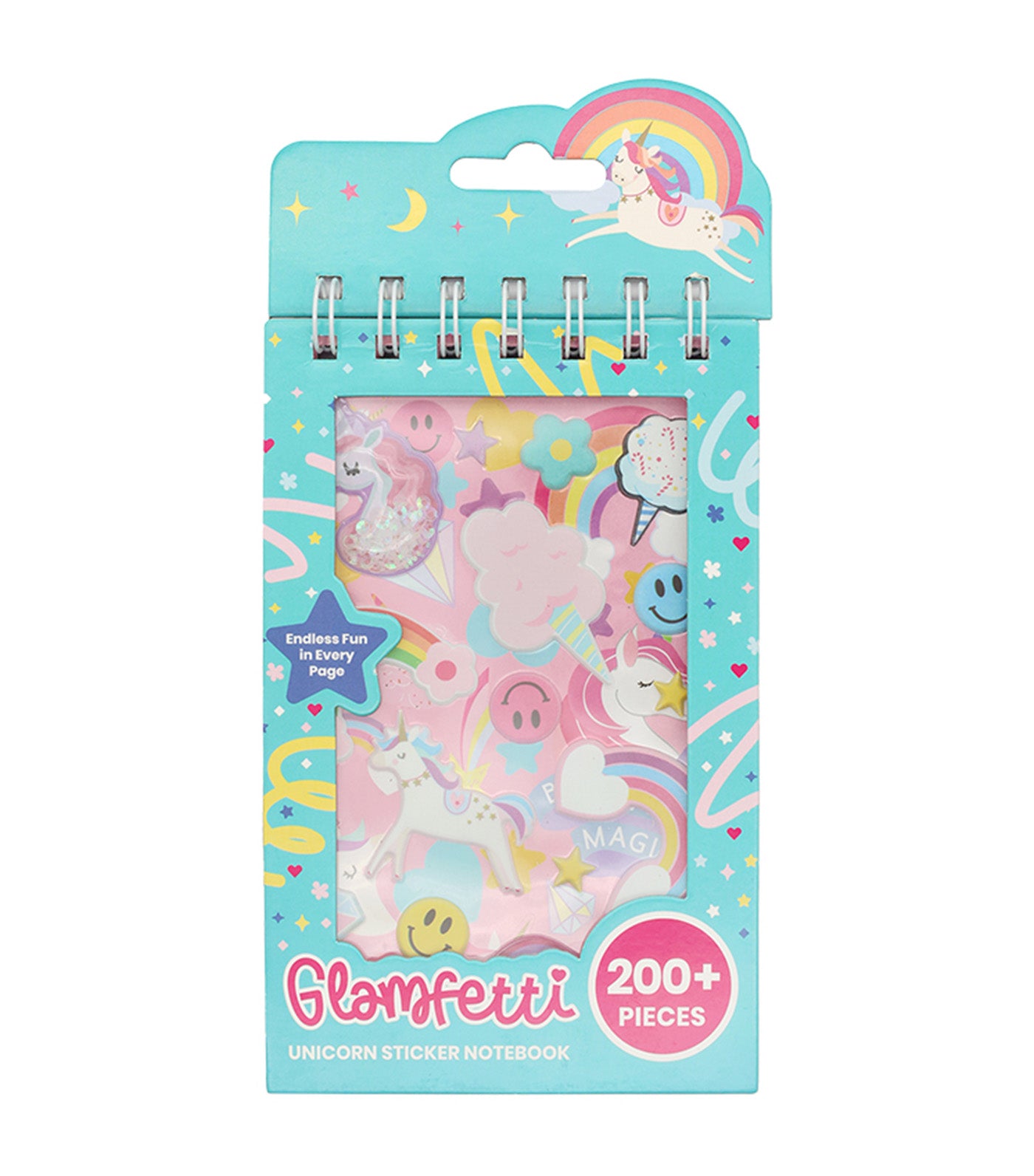 Sticker Notebook Unicorn GL0133 Multicolor