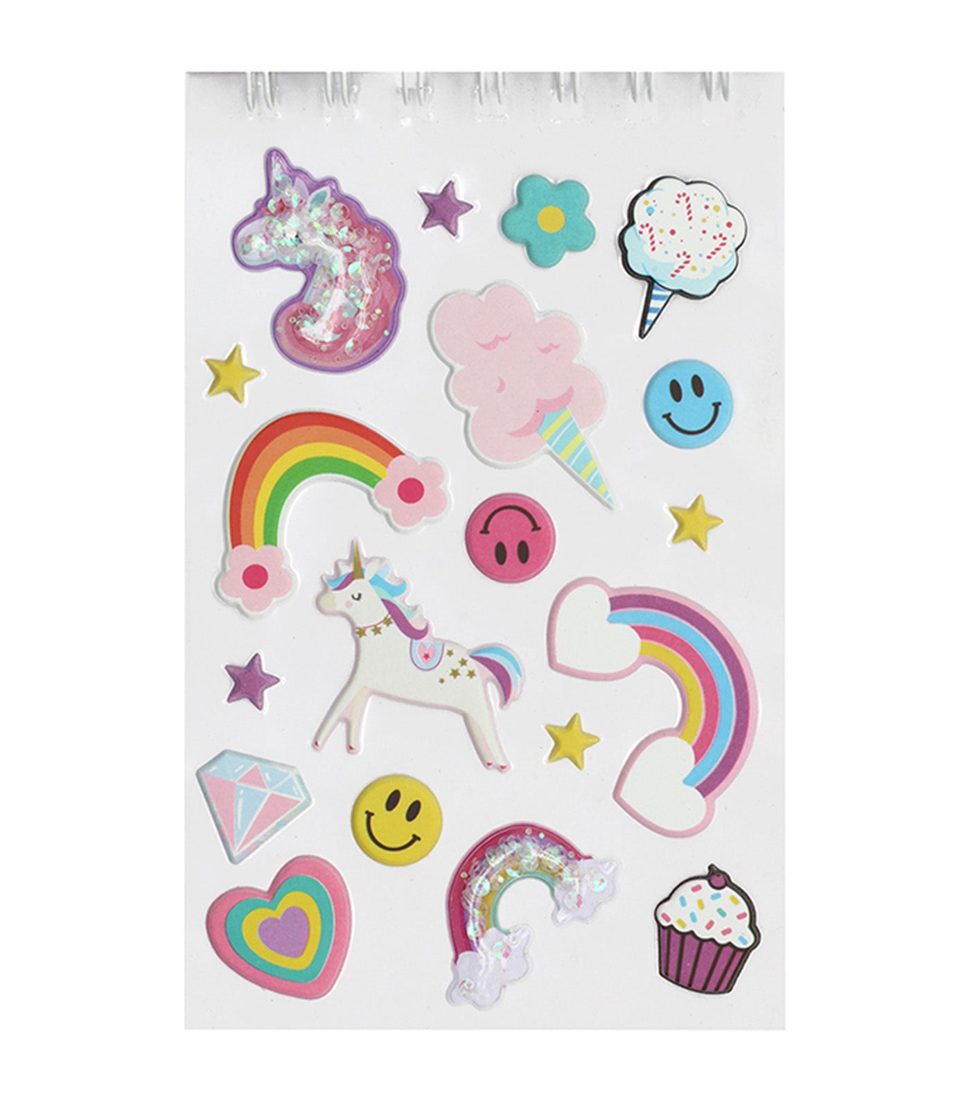 Sticker Notebook Unicorn GL0133 Multicolor