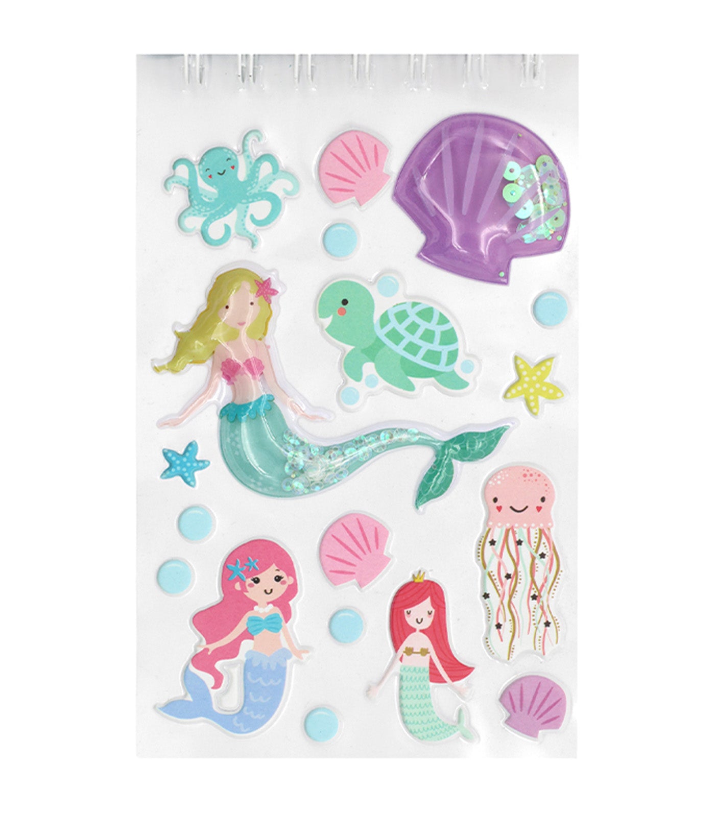 Sticker Notebook Mermaid Tales GL0134 Multicolor