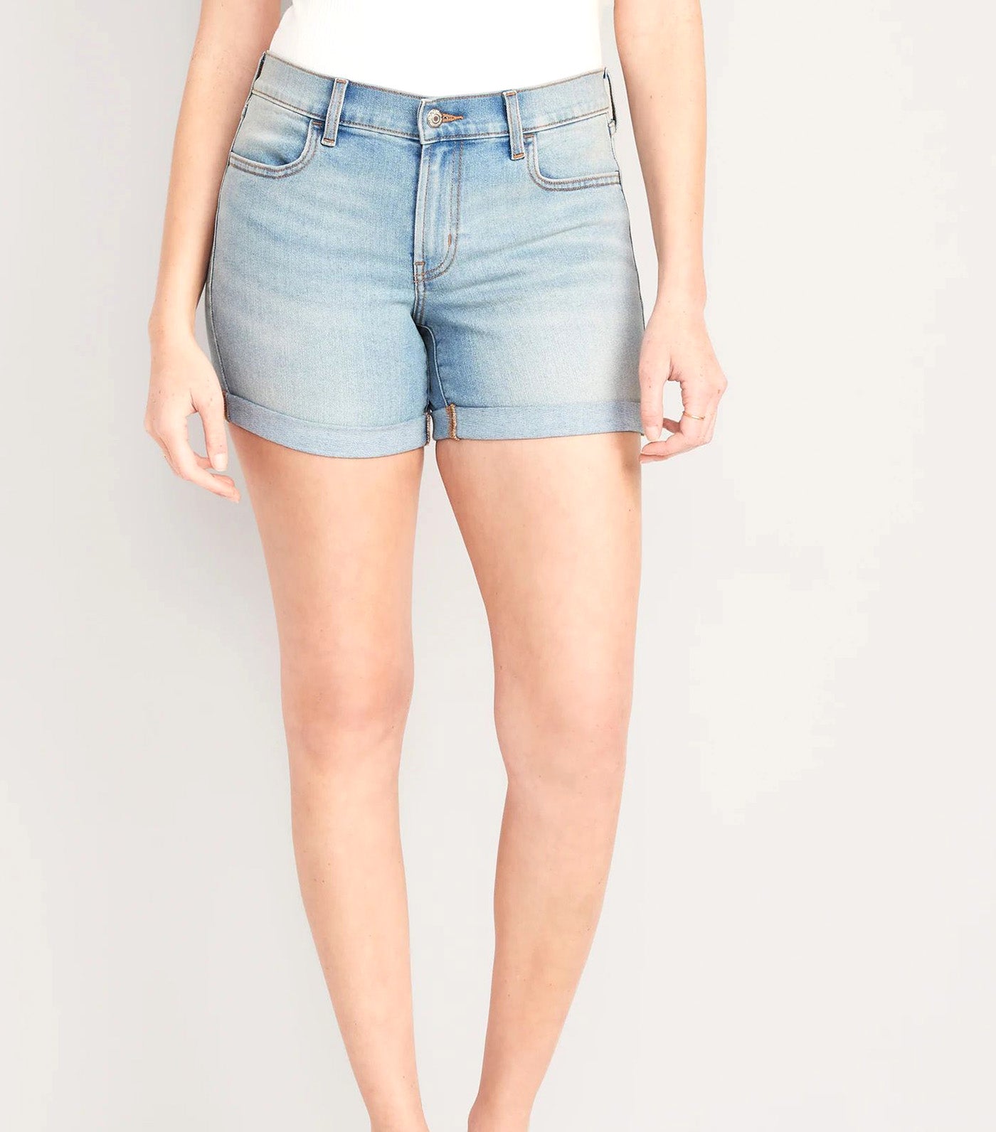Mid-Rise Wow Jean Shorts for Women 5-inch Inseam Santa Catarina
