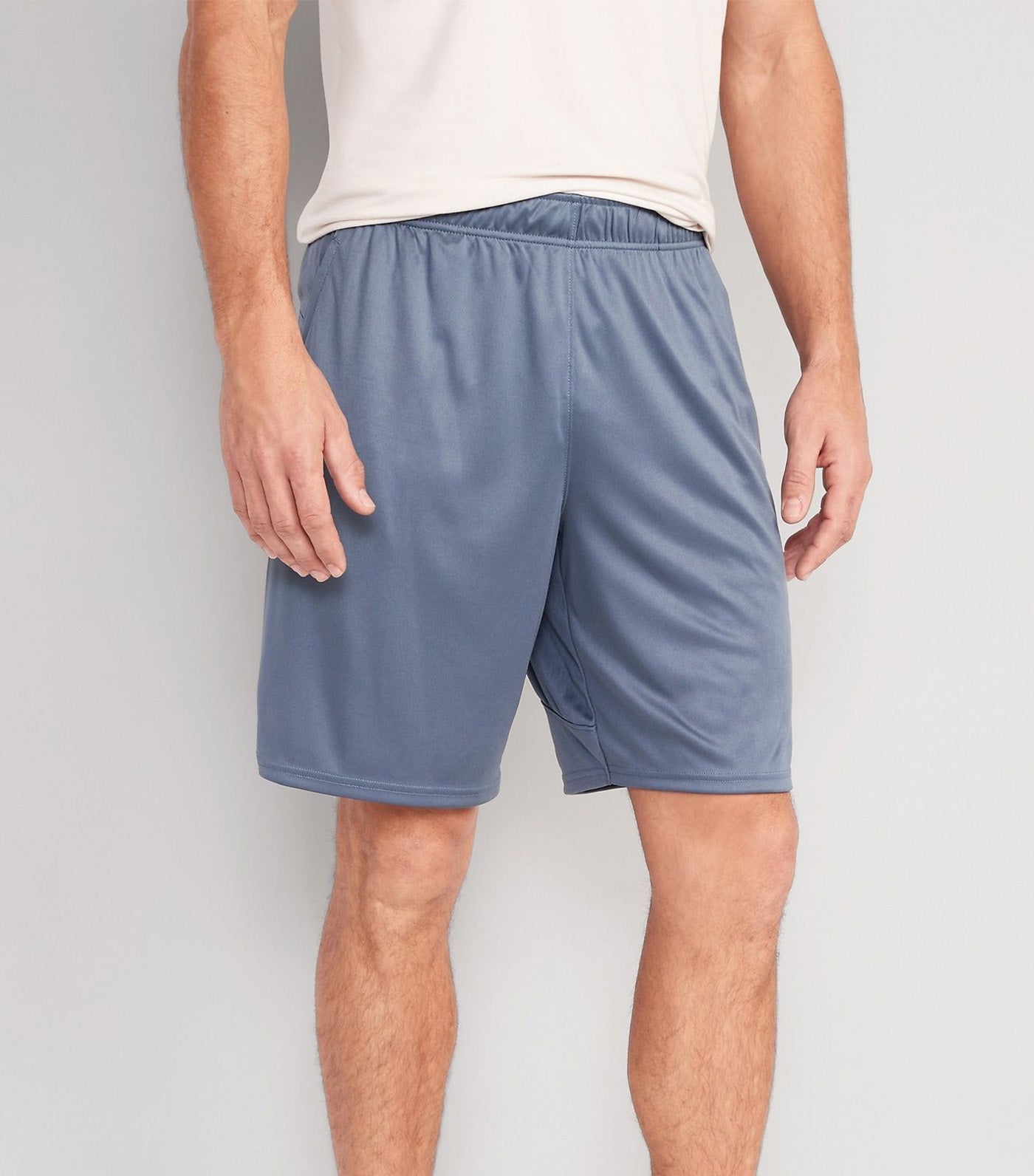 Go-Dry Mesh Basketball Shorts for Men -- 9-inch inseam Wintry Waters
