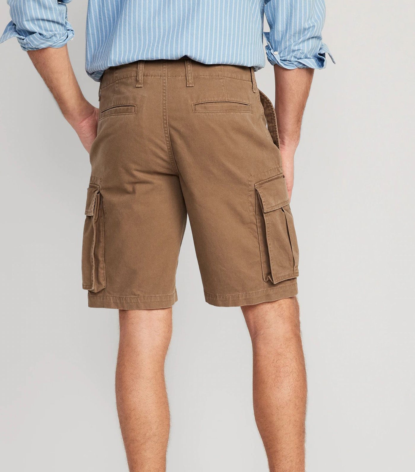 Relaxed Lived-In Cargo Shorts for Men - 10-inch Inseam Falconry