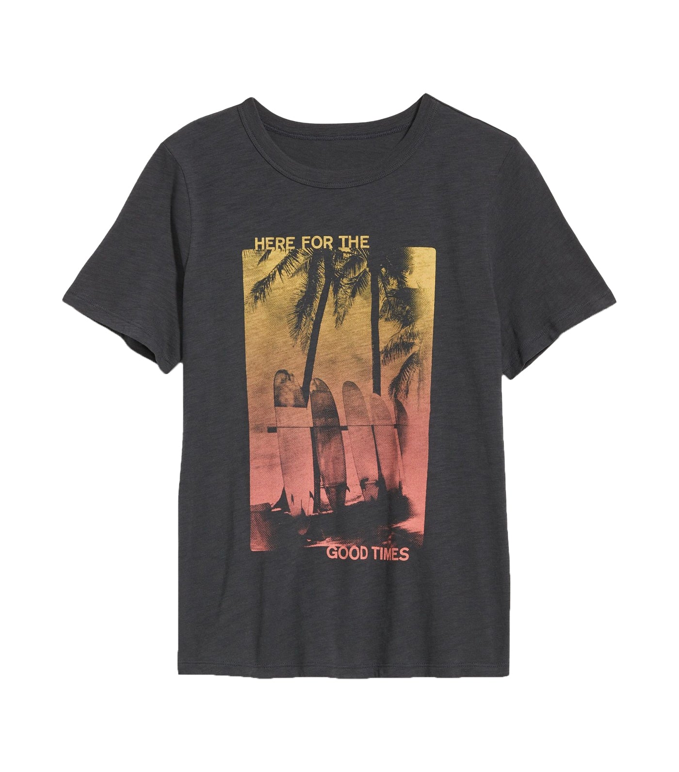 EveryWear Slub-Knit Graphic T-Shirt for Women Panthers 2