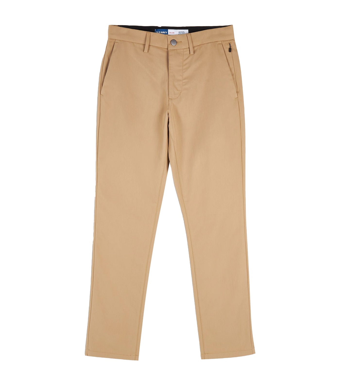 Slim Ultimate Built-In Flex Chino Pants for Men Classic Khaki