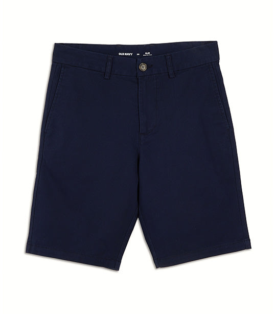 Slim Built-In Flex Rotation Chino Shorts for Men 9-inch Inseam In The Navy