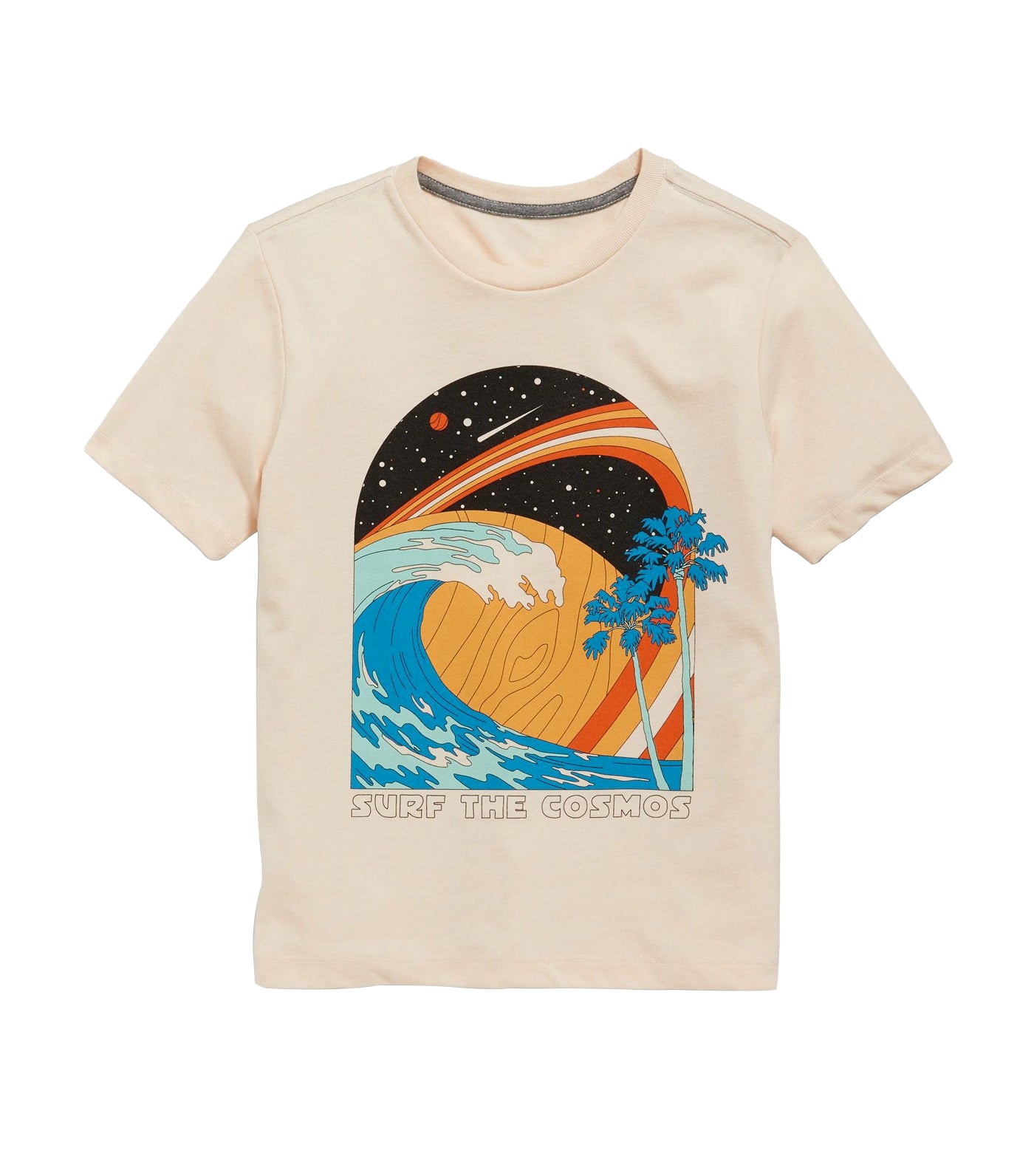 Short-Sleeve Graphic T-Shirt for Boys Cozy Cashmere