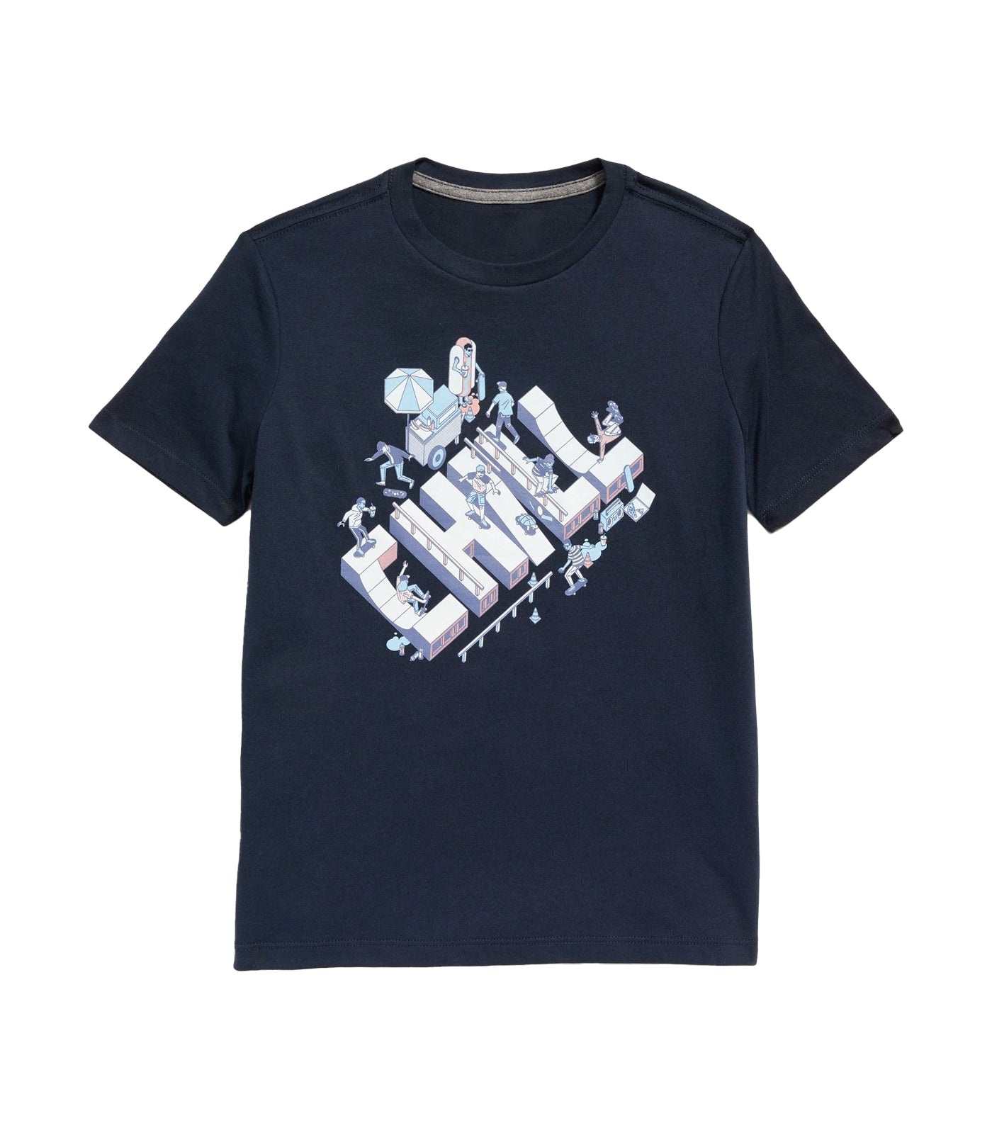 Short-Sleeve Graphic T-Shirt for Boys Silver Sage