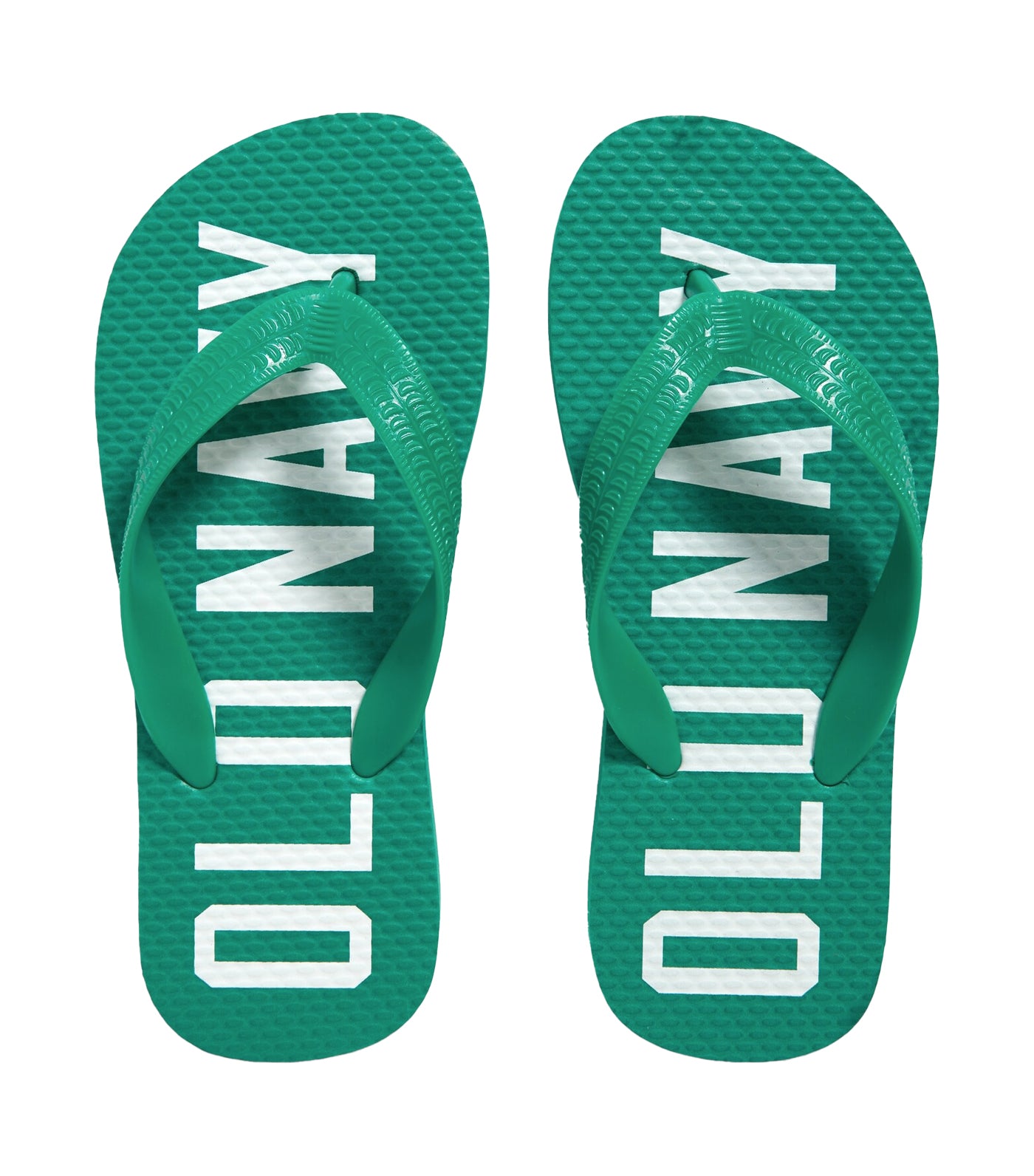 Printed Flip-Flop Sandals for Boys (Partially Plant-Based) Northern Lights Green