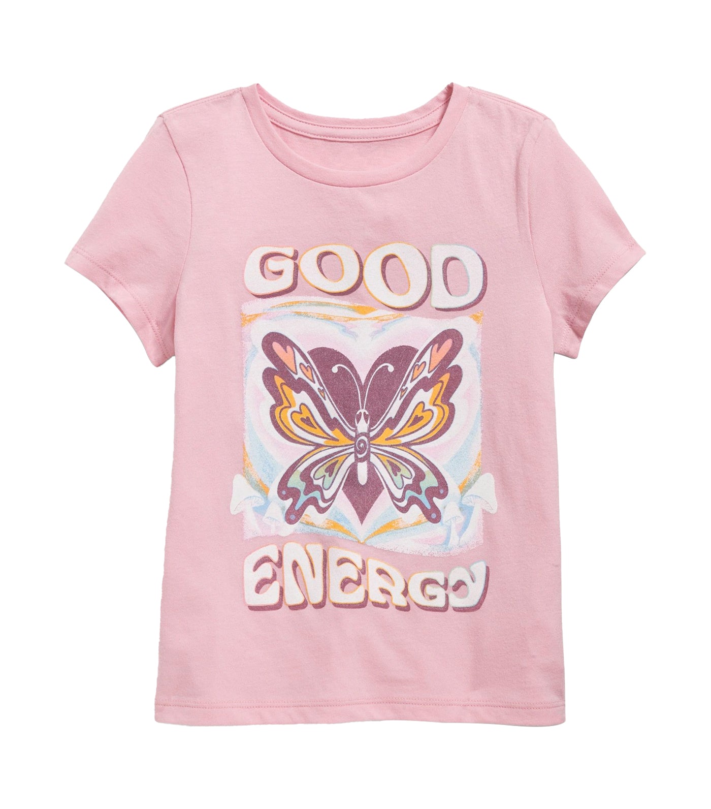 Short-Sleeve Graphic T-Shirt for Girls Bergamot