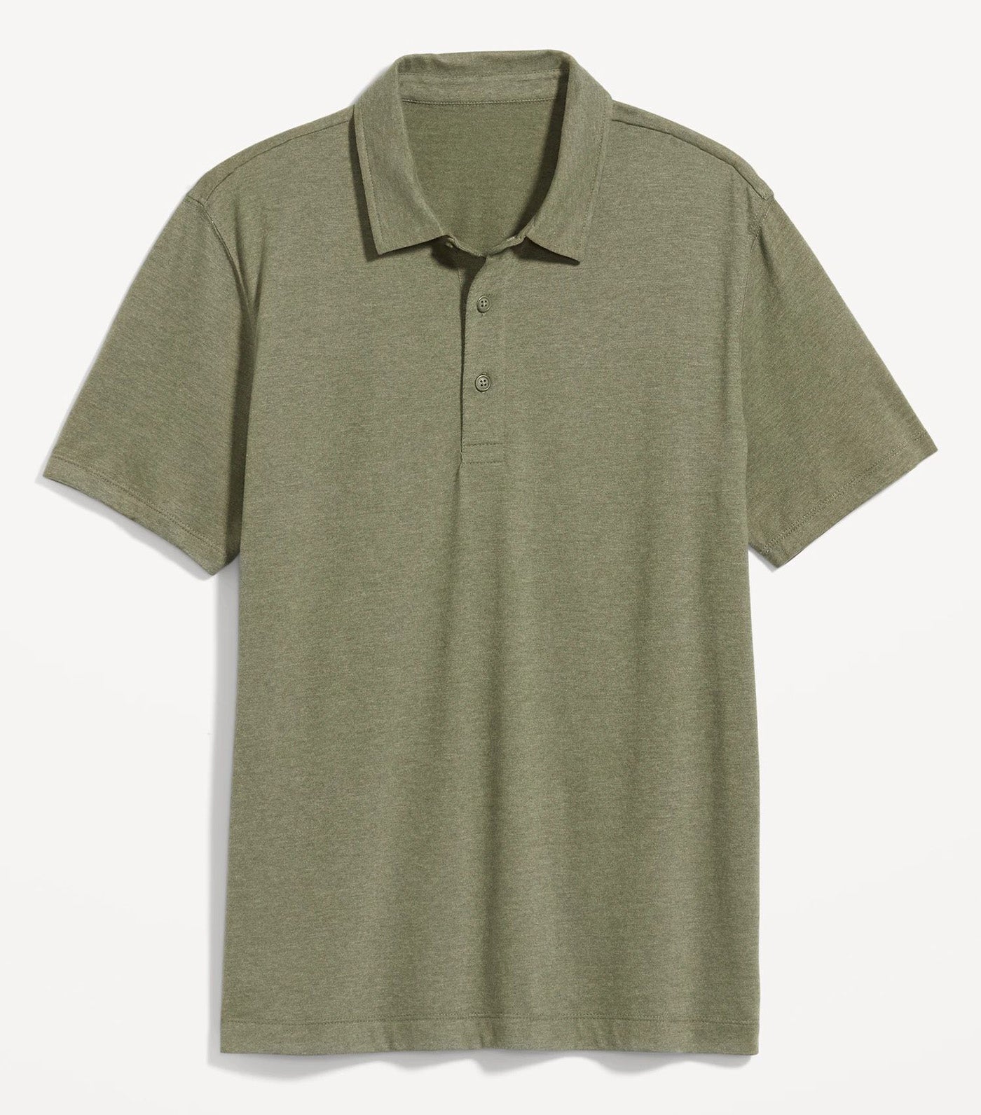 Classic Fit Jersey Polo for Men Alpine Tundra