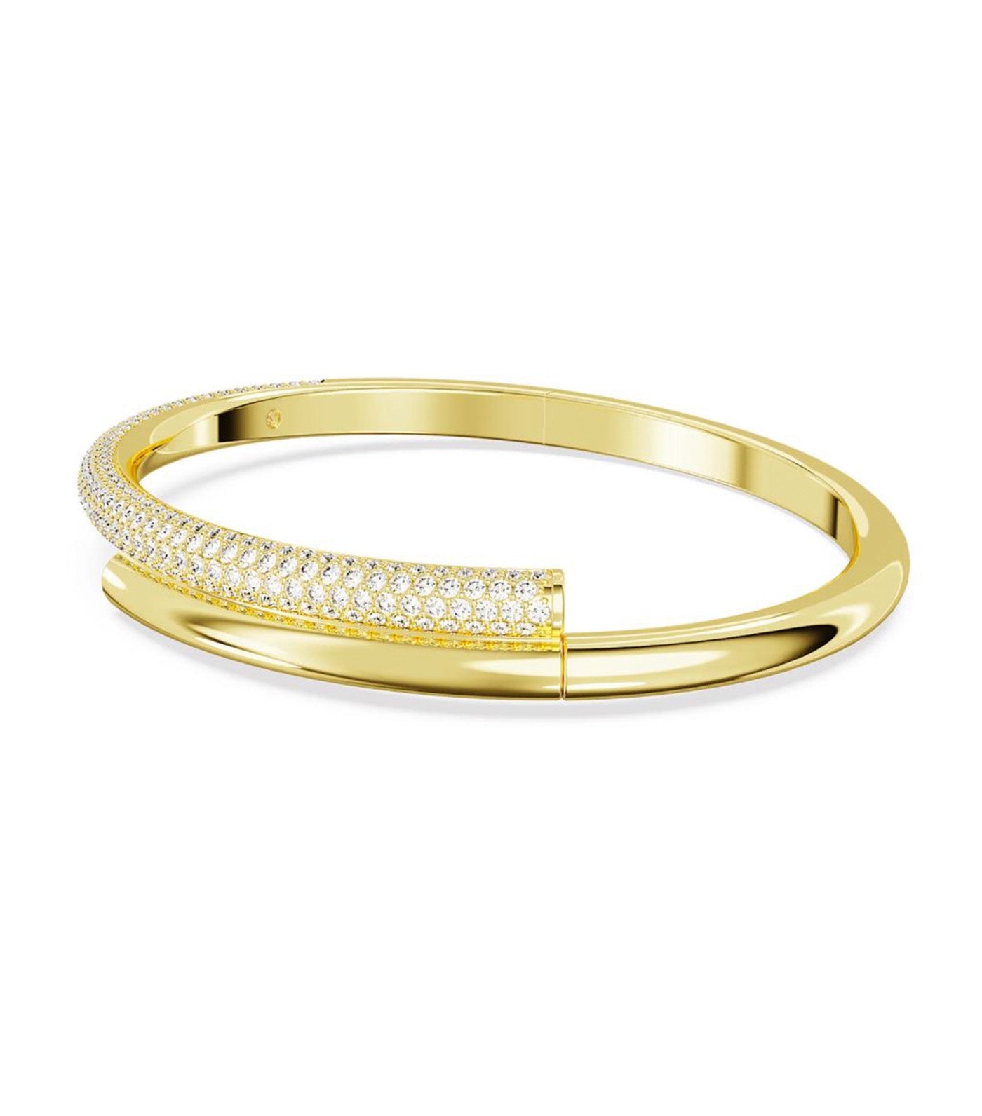 Dextera Bangle White Gold-tone Plated