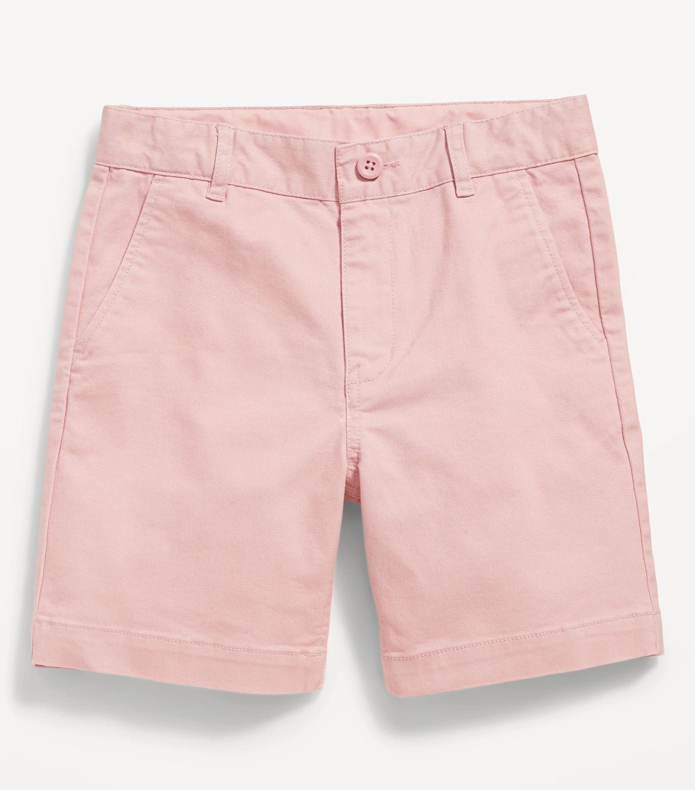 Built-In Flex Straight Twill Shorts for Boys (Above Knee) - Abalone