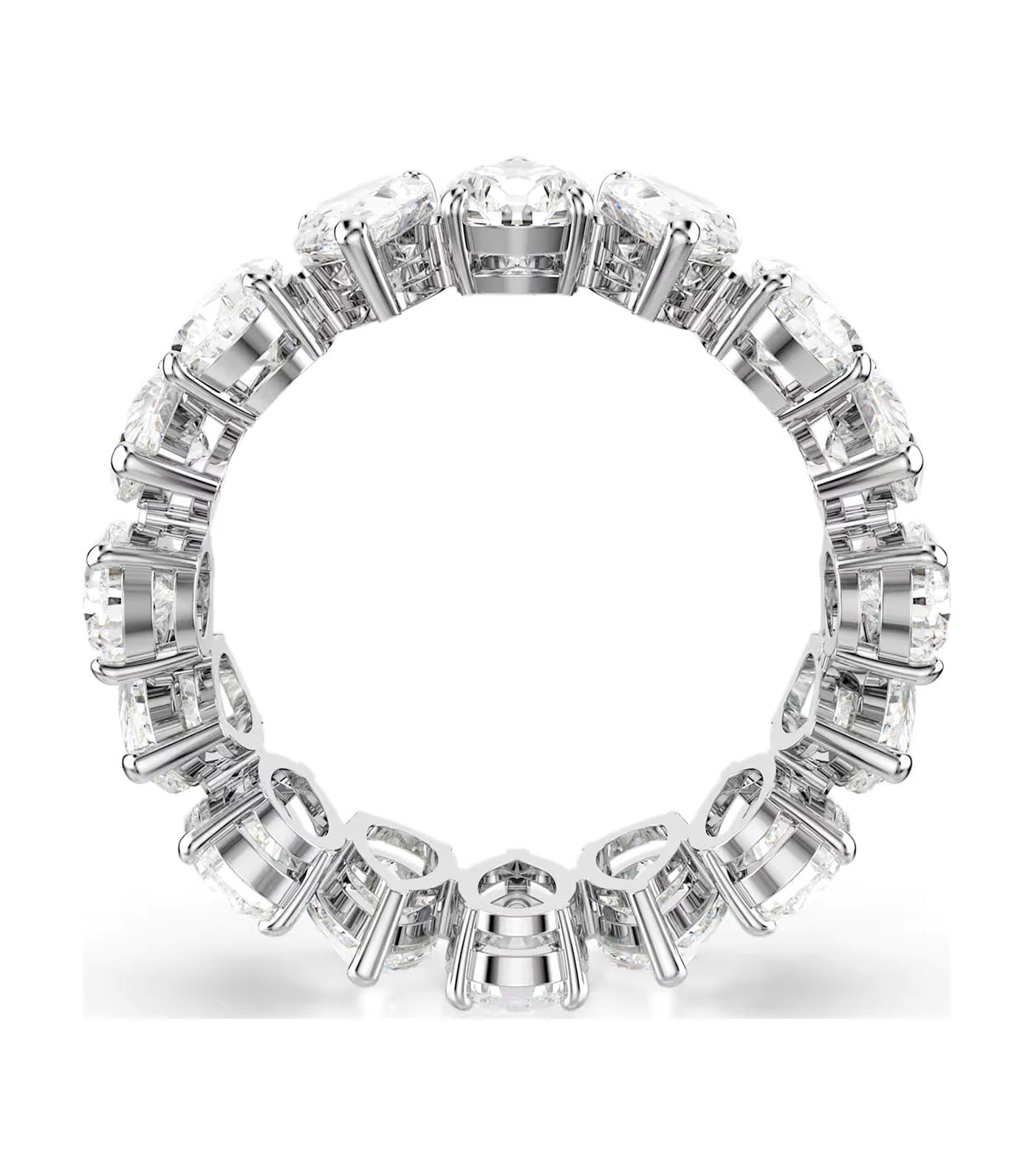 SWAROVSKI　Matrix Vittore ring　シルバーカラー　55 Matrix Vittore ring, Drop cut, White, Rhodium plated | Swarovski
