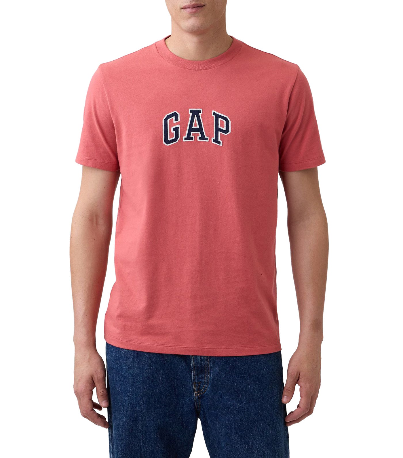 Arch Logo T-shirt Light Red