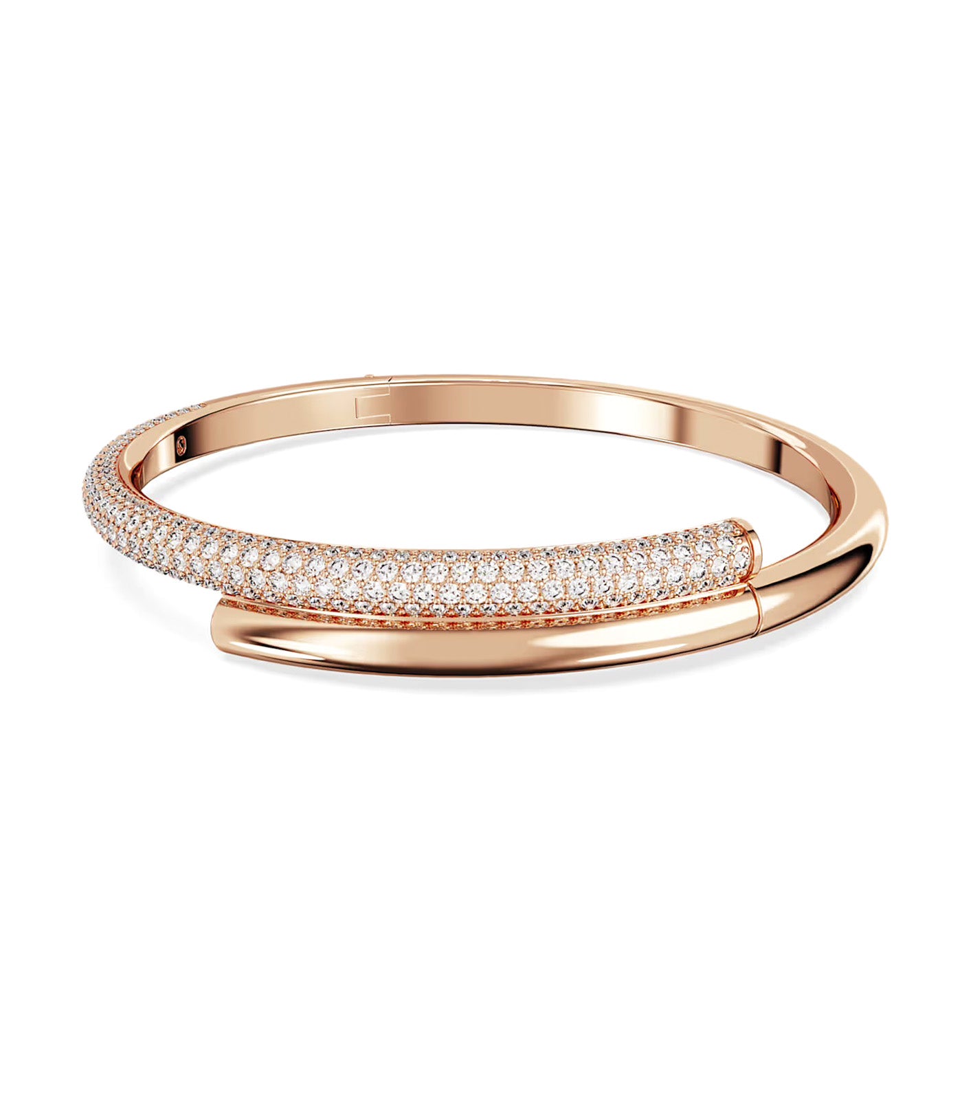 Dextera Bangle White, Rose Gold-Tone Plated