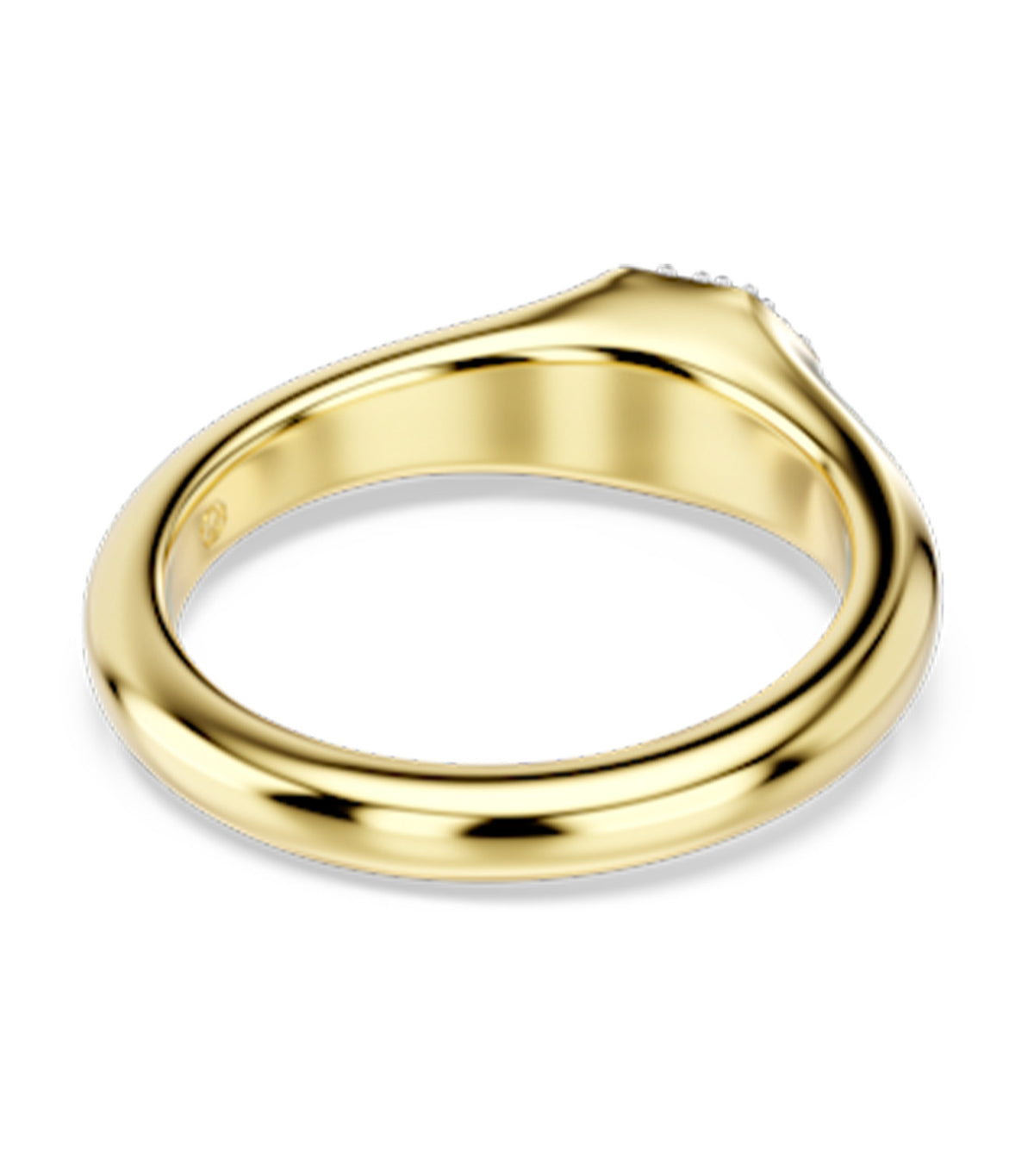 Dextera Ring Mixed Cuts 18K Gold Finish White