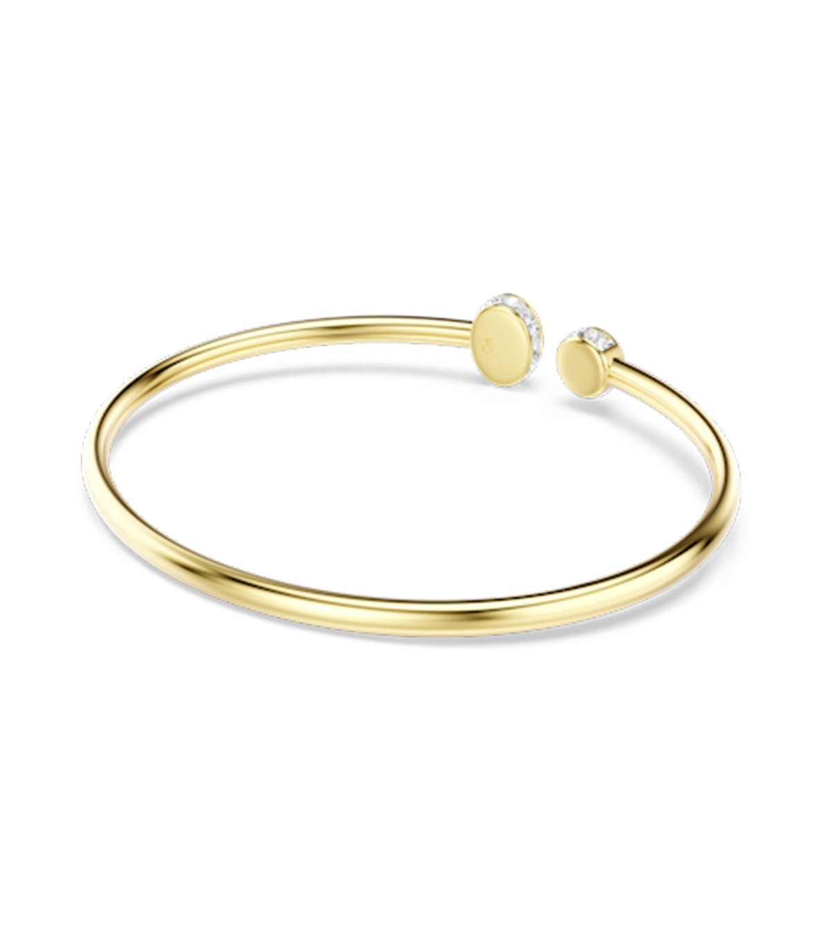 Chroma Bangle Mixed Cuts 18K Gold Finish Multicolored